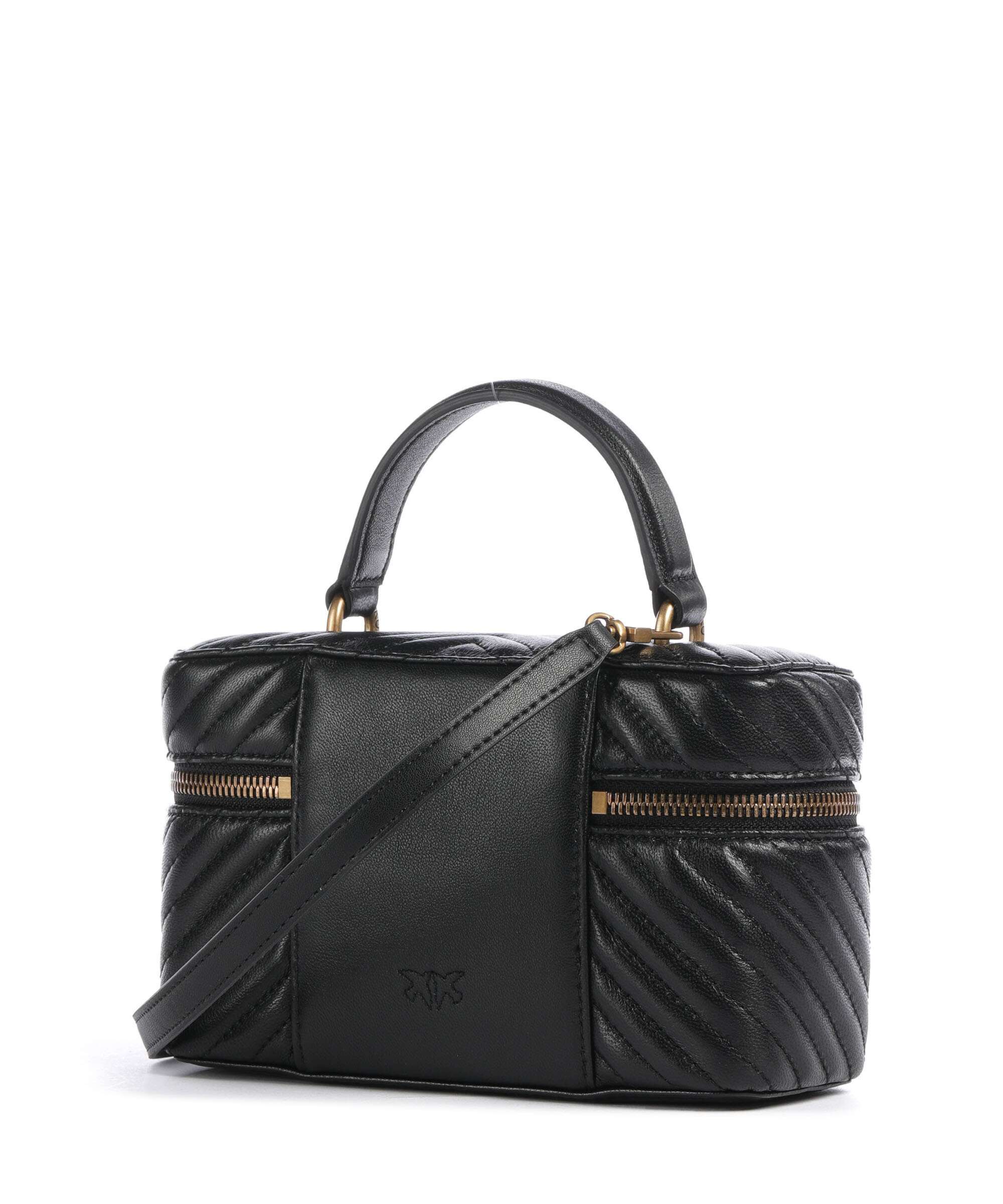 Pinko Vanity Mini Handbag nero/antique gold - Image 2