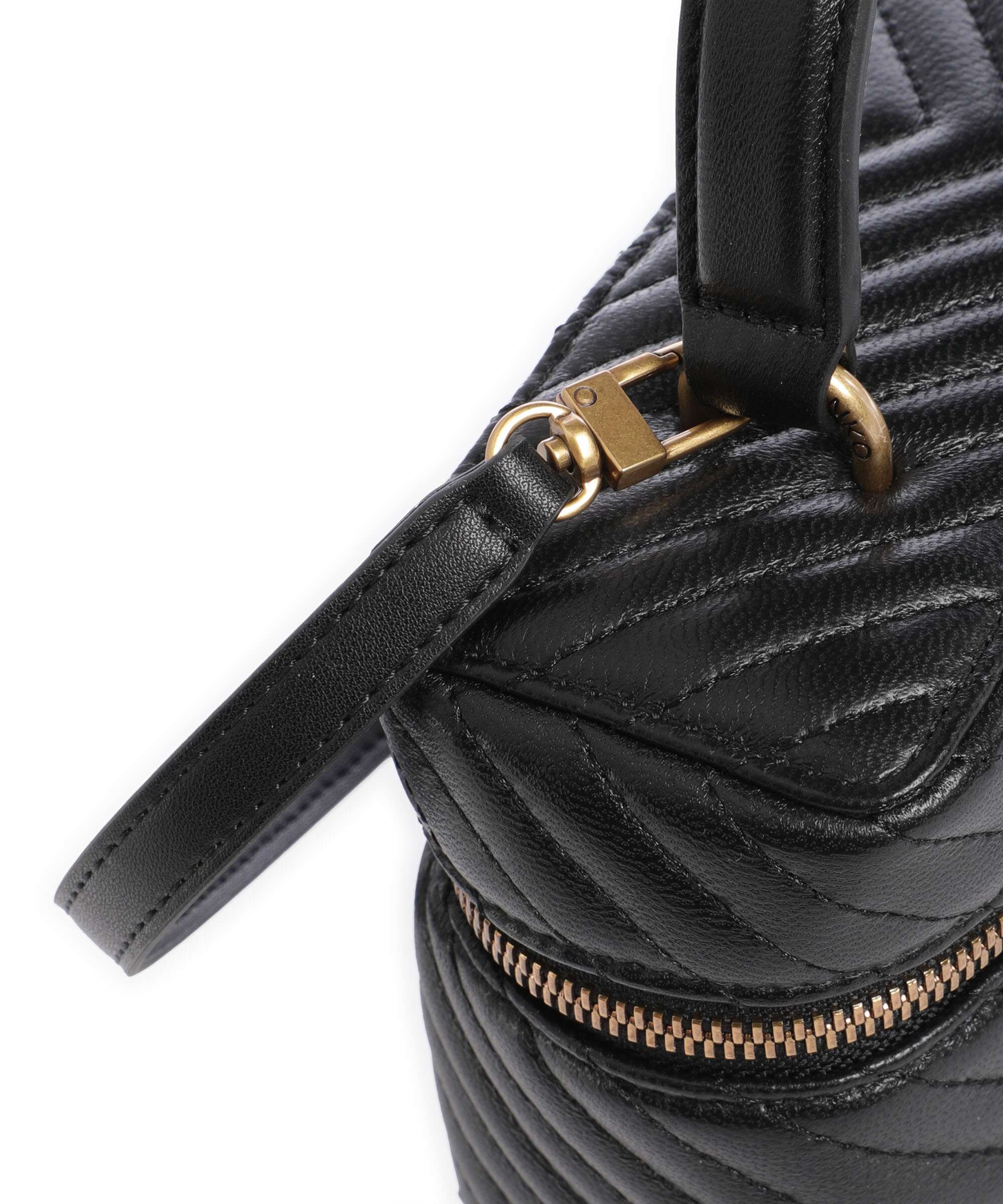 Pinko Vanity Mini Handbag nero/antique gold - Image 4