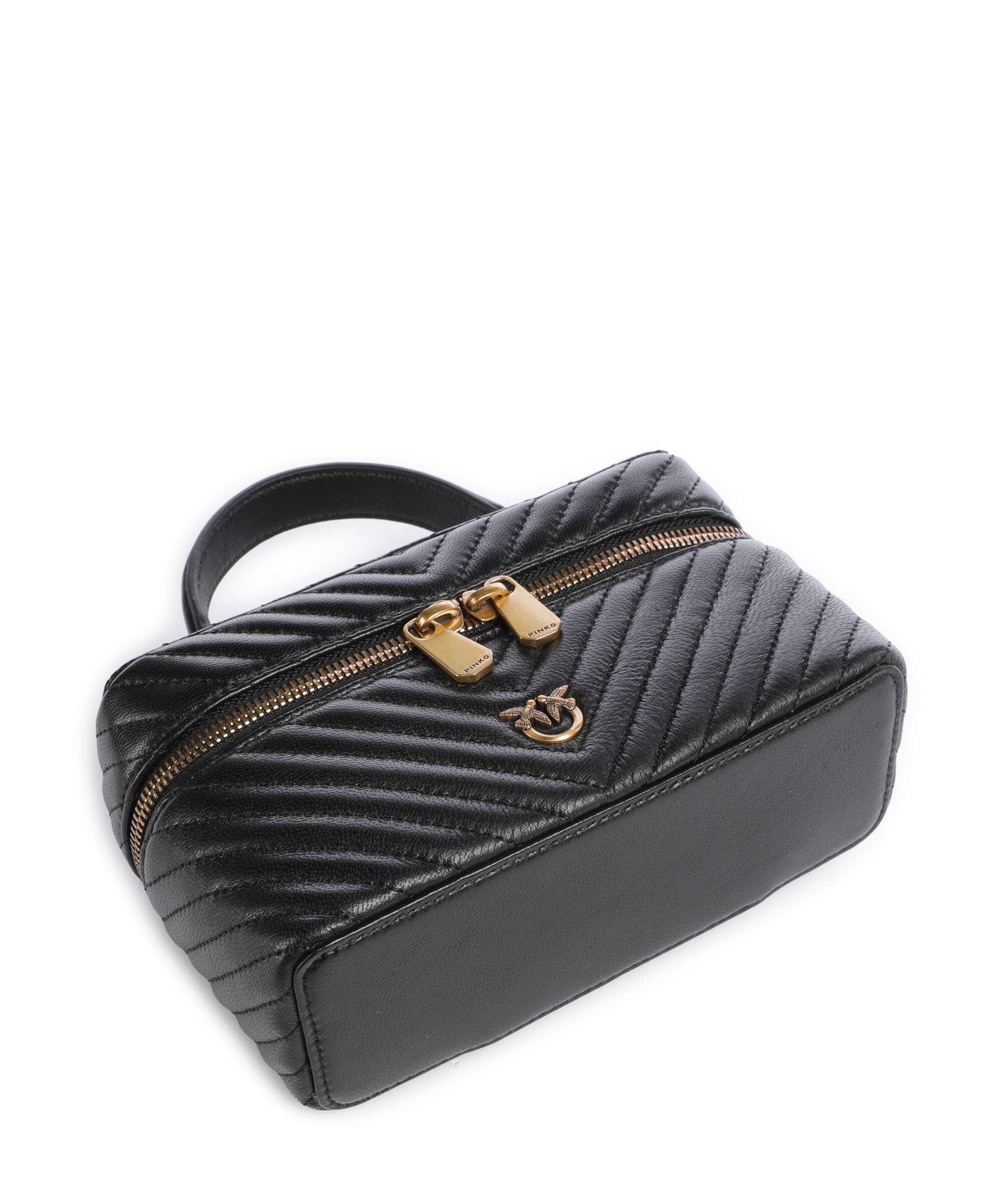 Pinko Vanity Mini Handbag nero/antique gold - Image 5