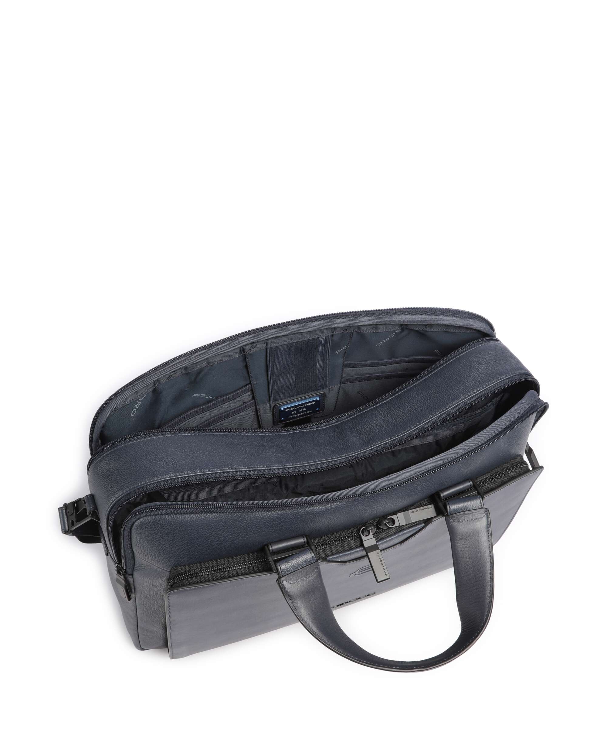 Piquadro Ael Briefcase blue - Image 6