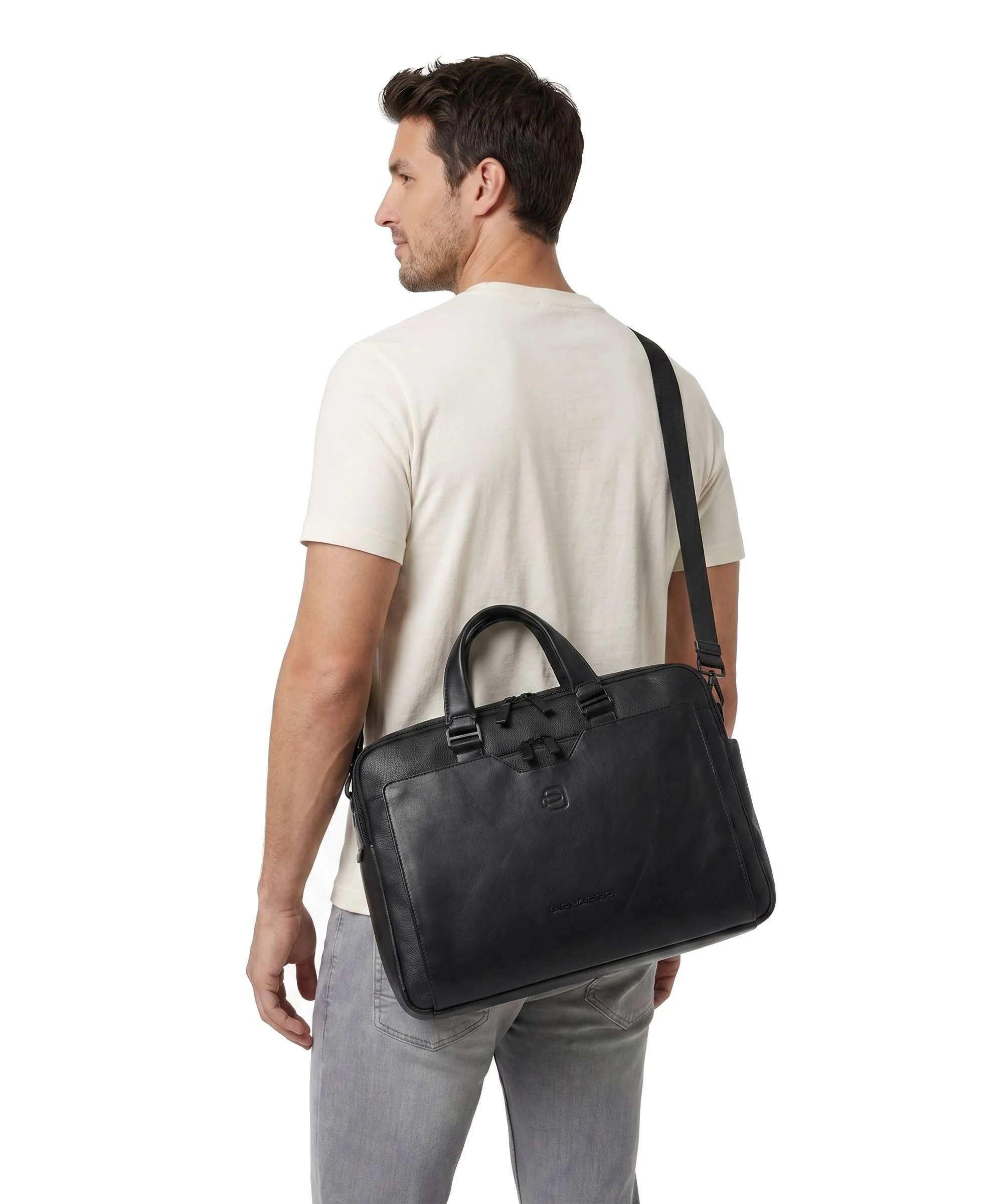 Piquadro Ael Briefcase black - Image 3