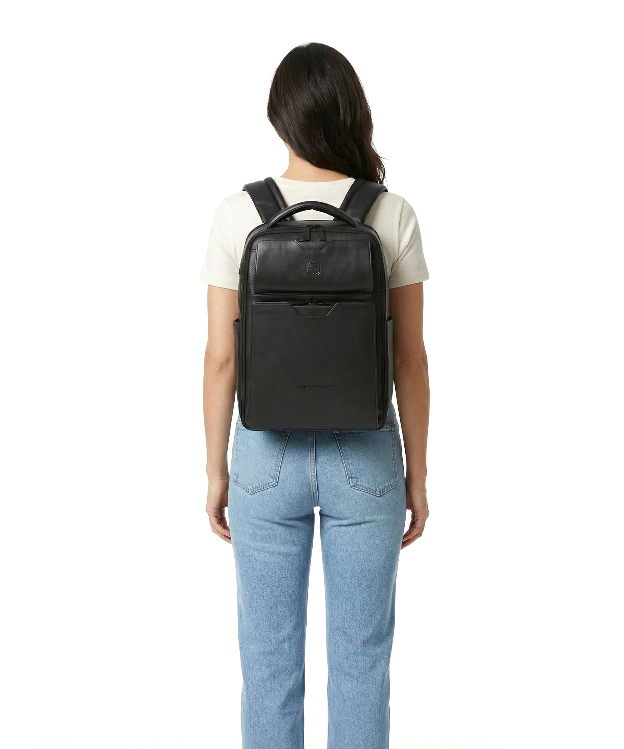 Piquadro Ael Laptop backpack black - Image 3