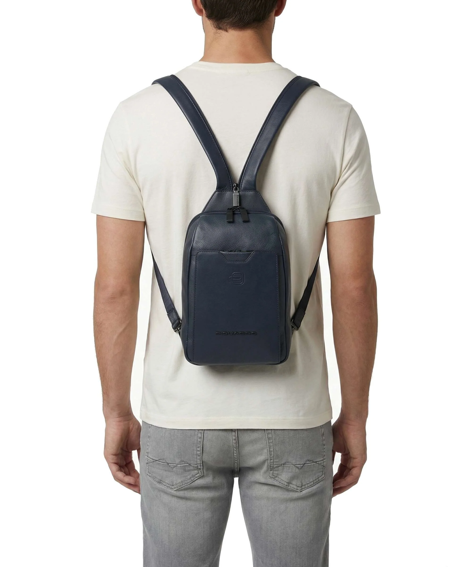 Piquadro Ael Sling bag blue - Image 3