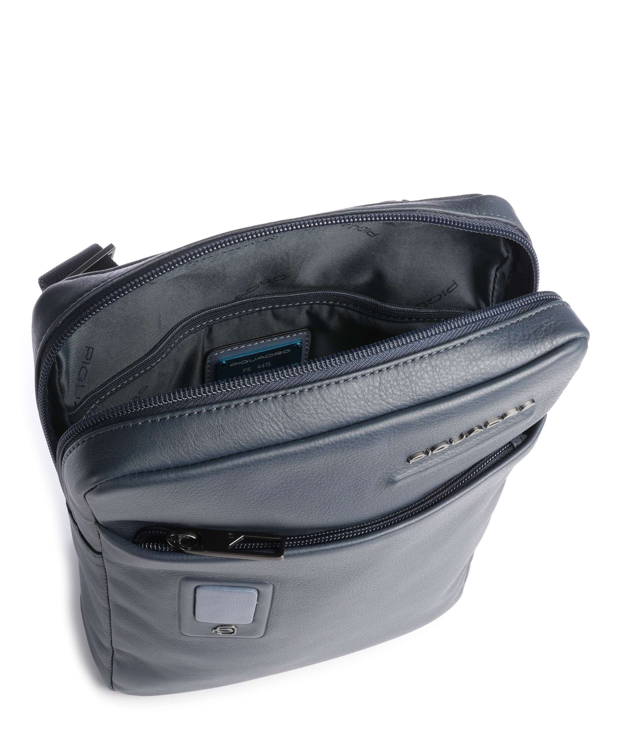 Piquadro Akron Crossbody bag blue - Image 5