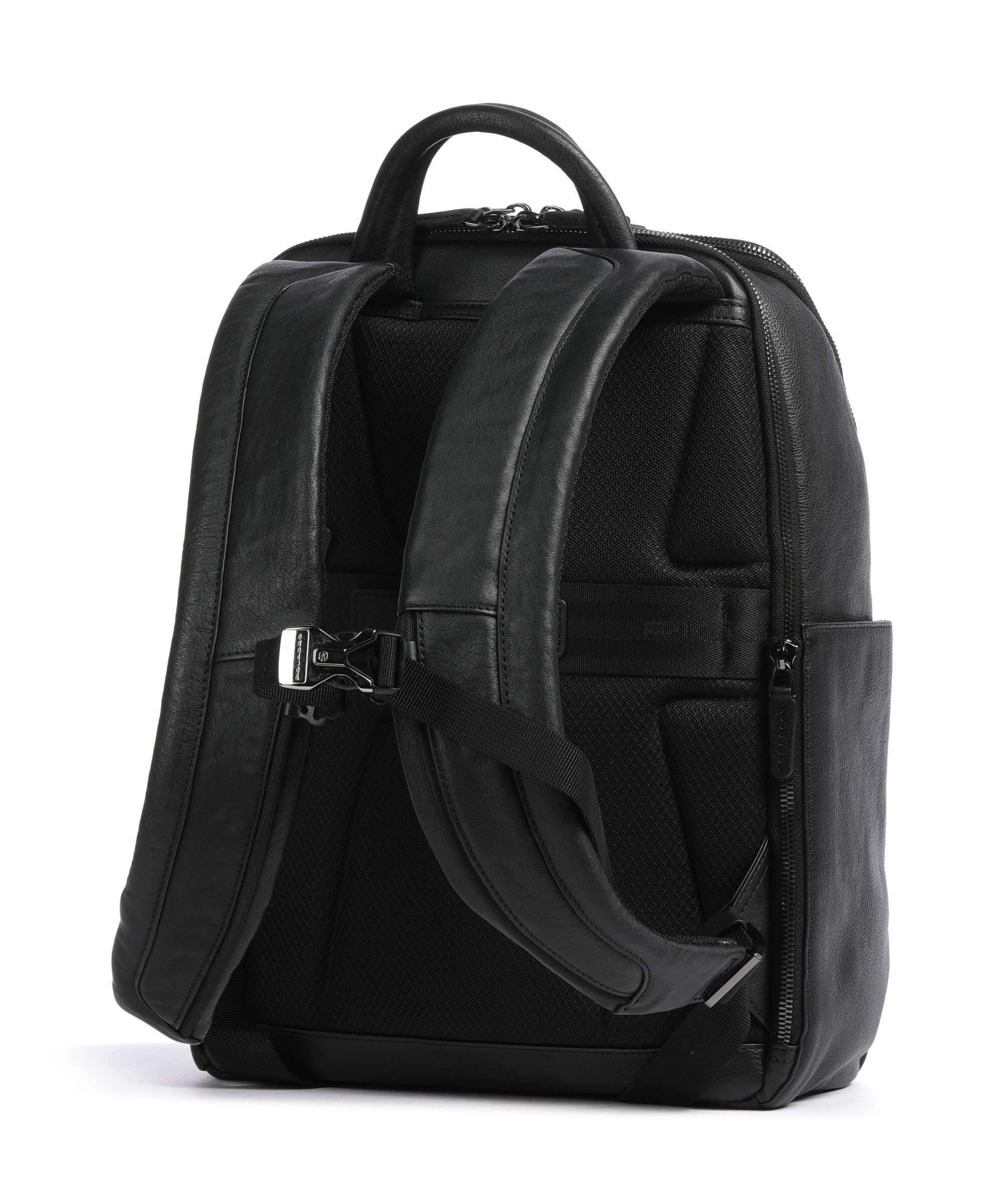 Piquadro Black Square Backpack nero - Image 2