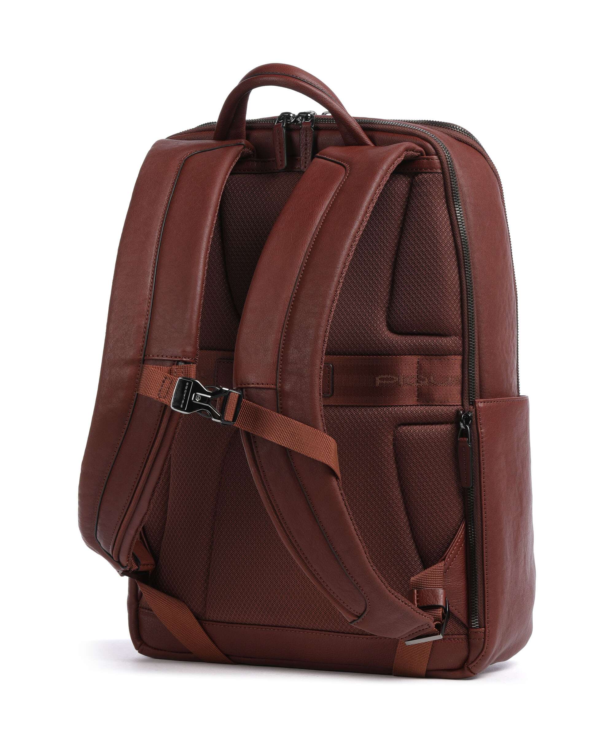 Piquadro Black Square Backpack tabacco - Image 2