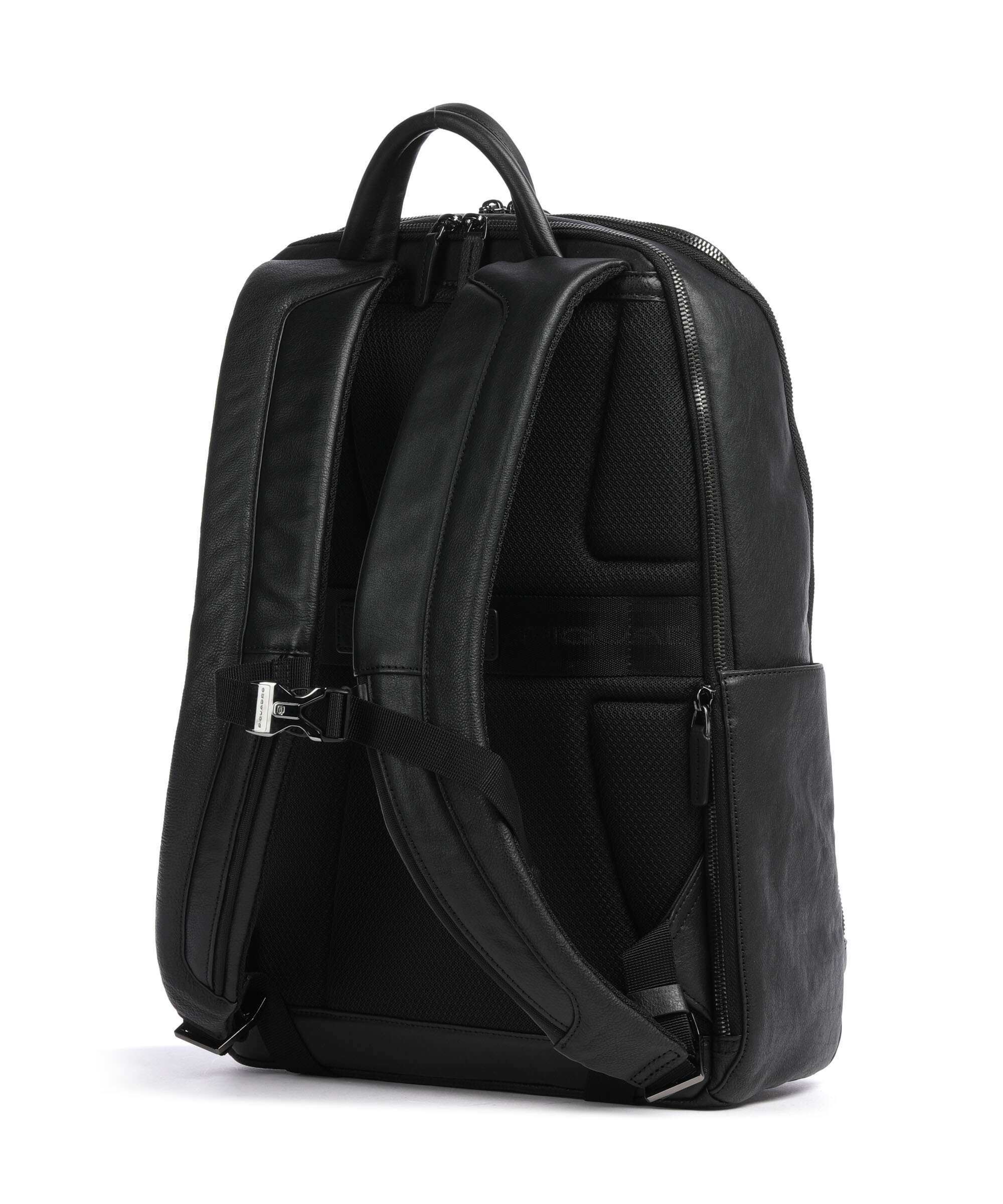 Piquadro Black Square Backpack nero - Image 2