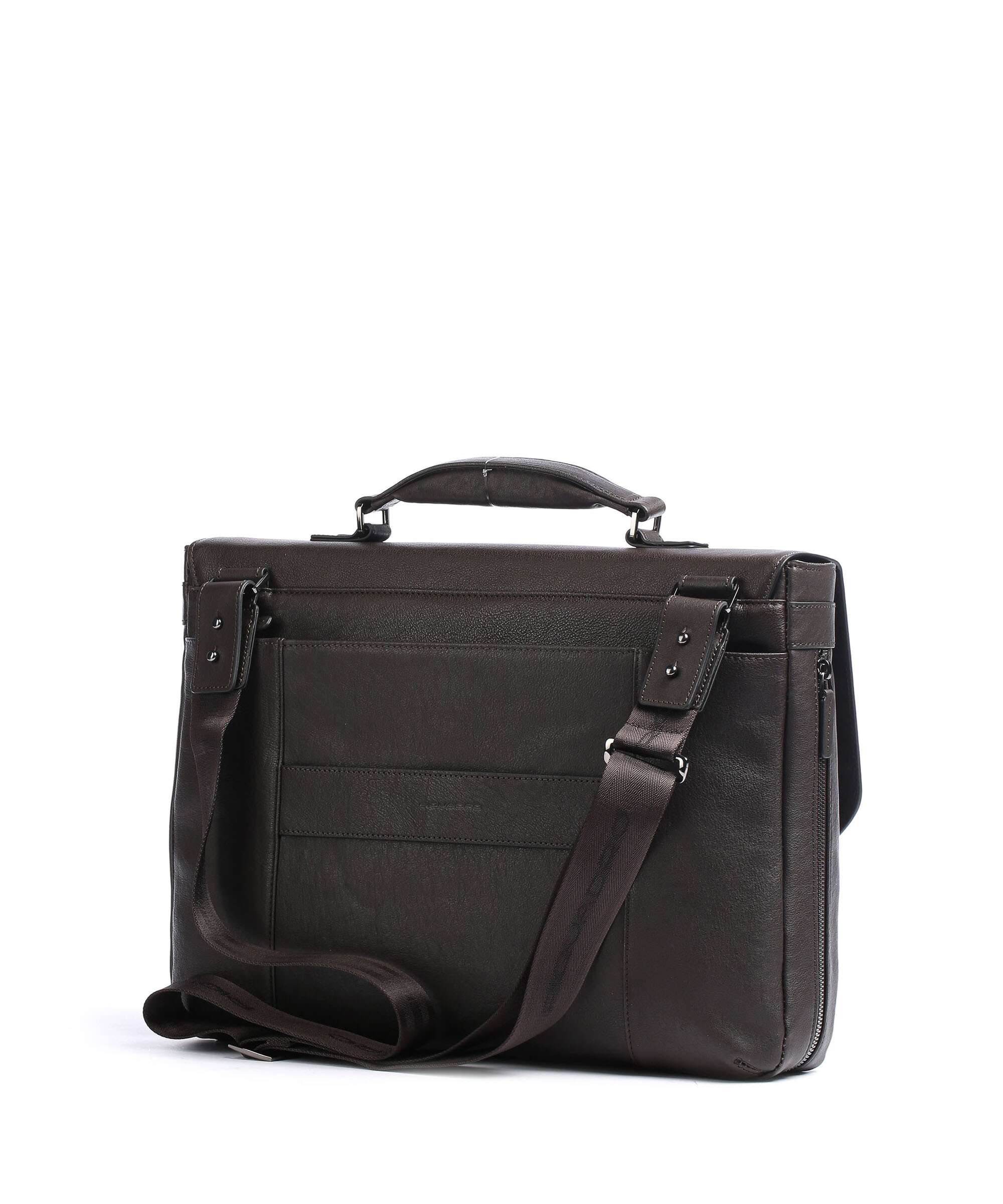 Piquadro Black Square Briefcase testa di moro - Image 2