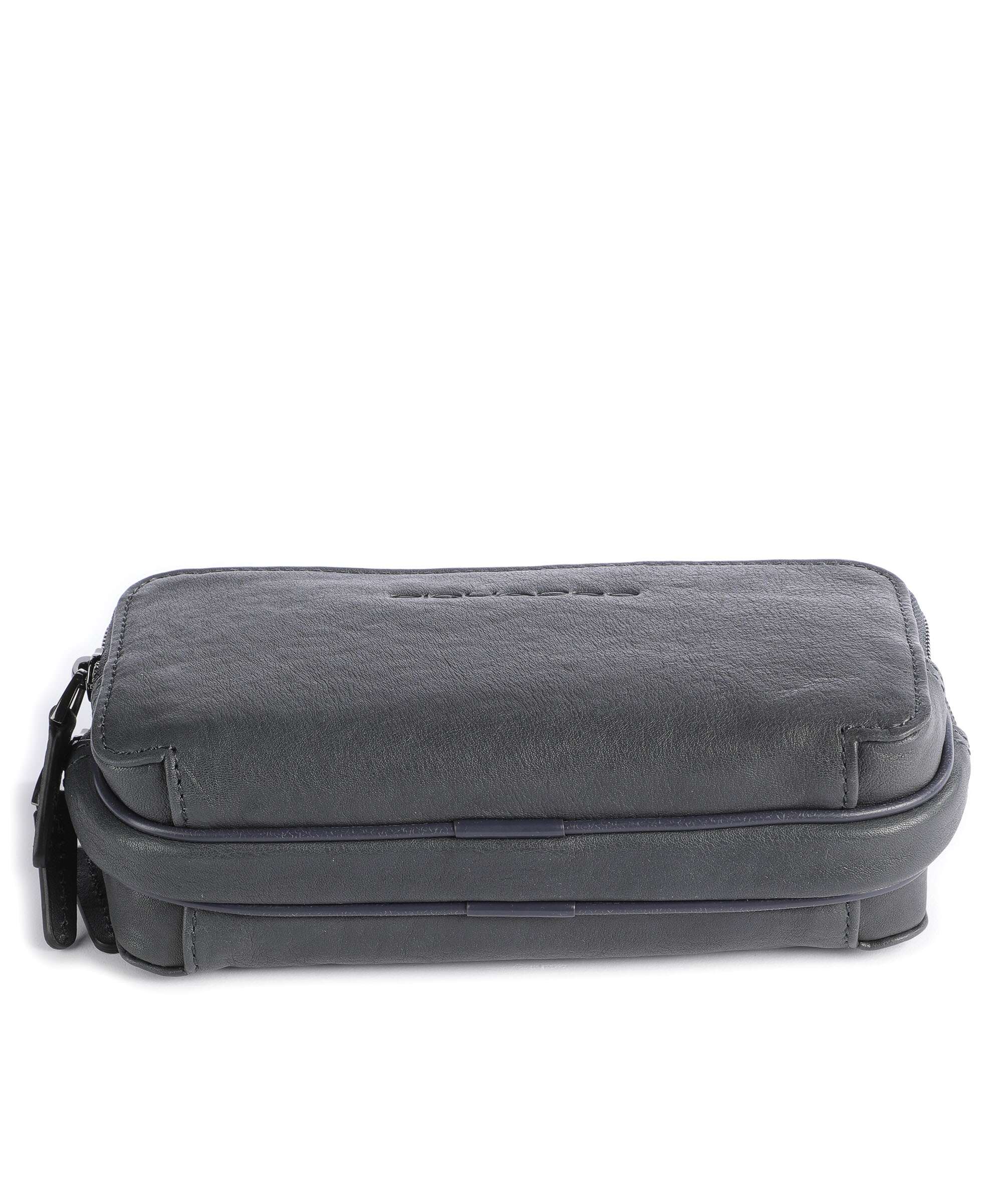Piquadro Black Square Wristlet blue ocean - Image 6