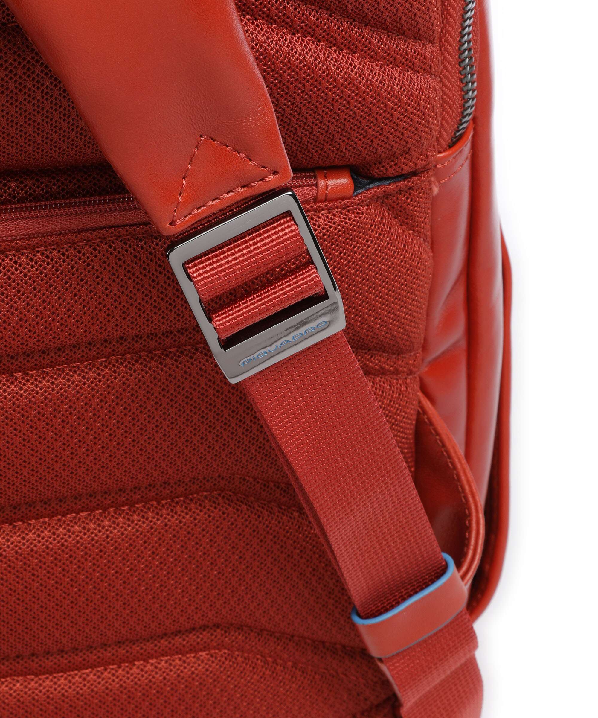 Piquadro Blue Square Backpack tabacco - Image 5