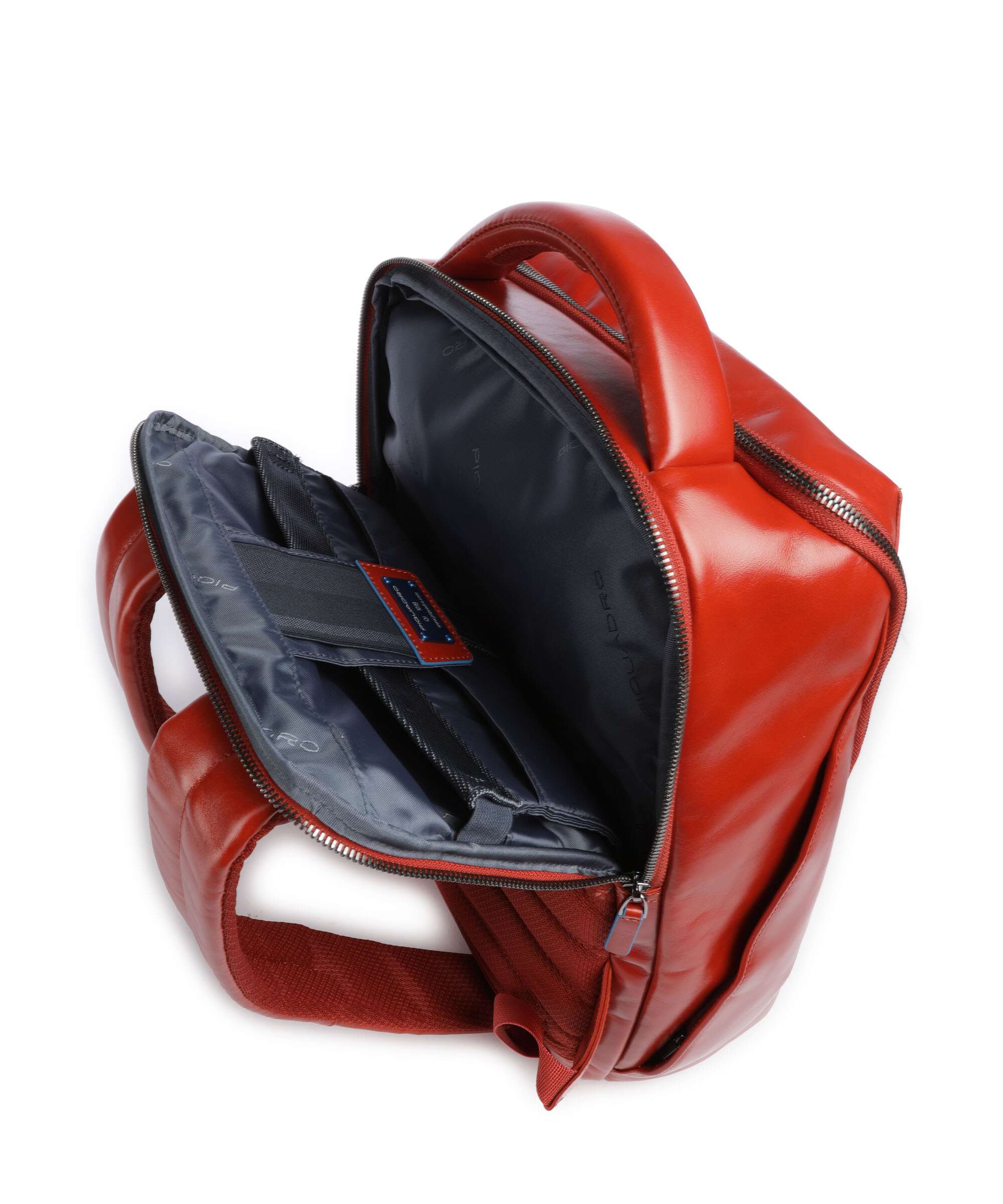 Piquadro Blue Square Backpack tabacco - Image 6