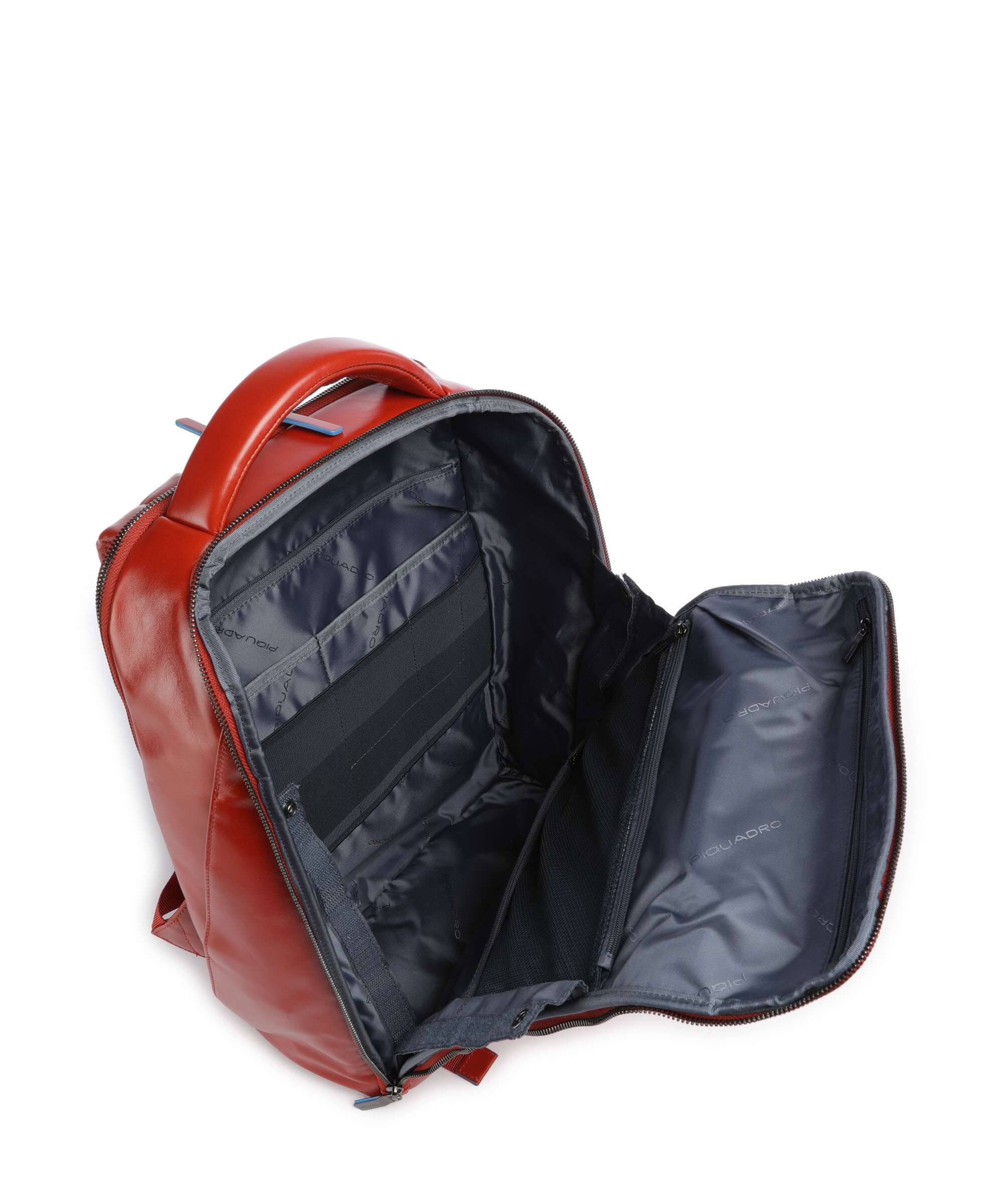 Piquadro Blue Square Backpack tabacco - Image 7