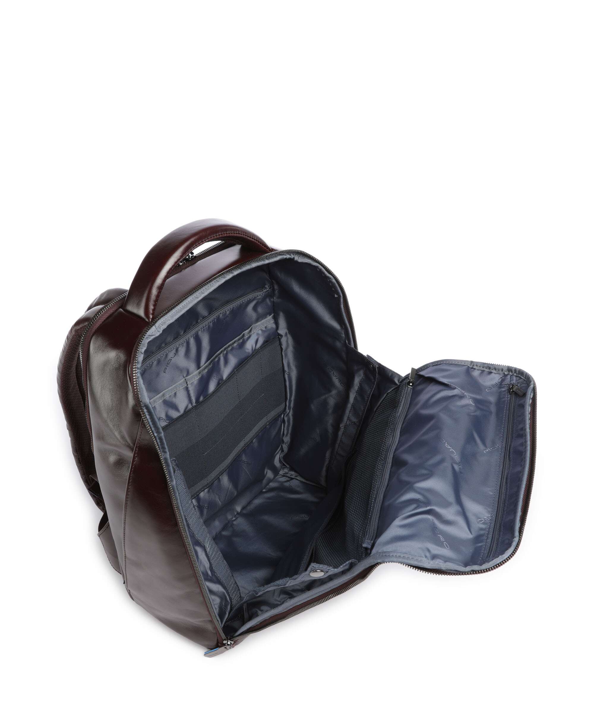 Piquadro Blue Square Backpack mogano - Image 7