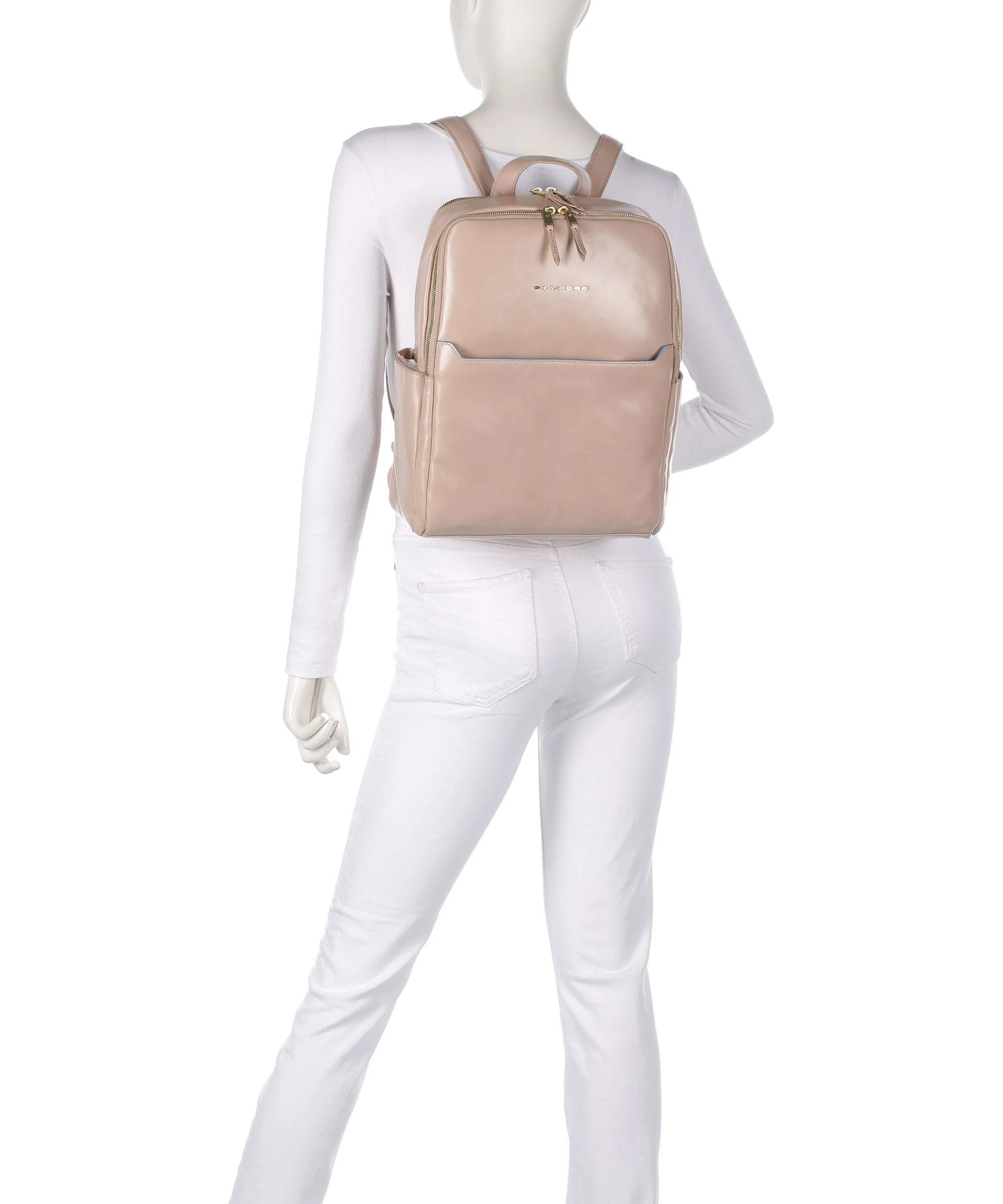 Piquadro Blue Square Backpack pink - Image 3