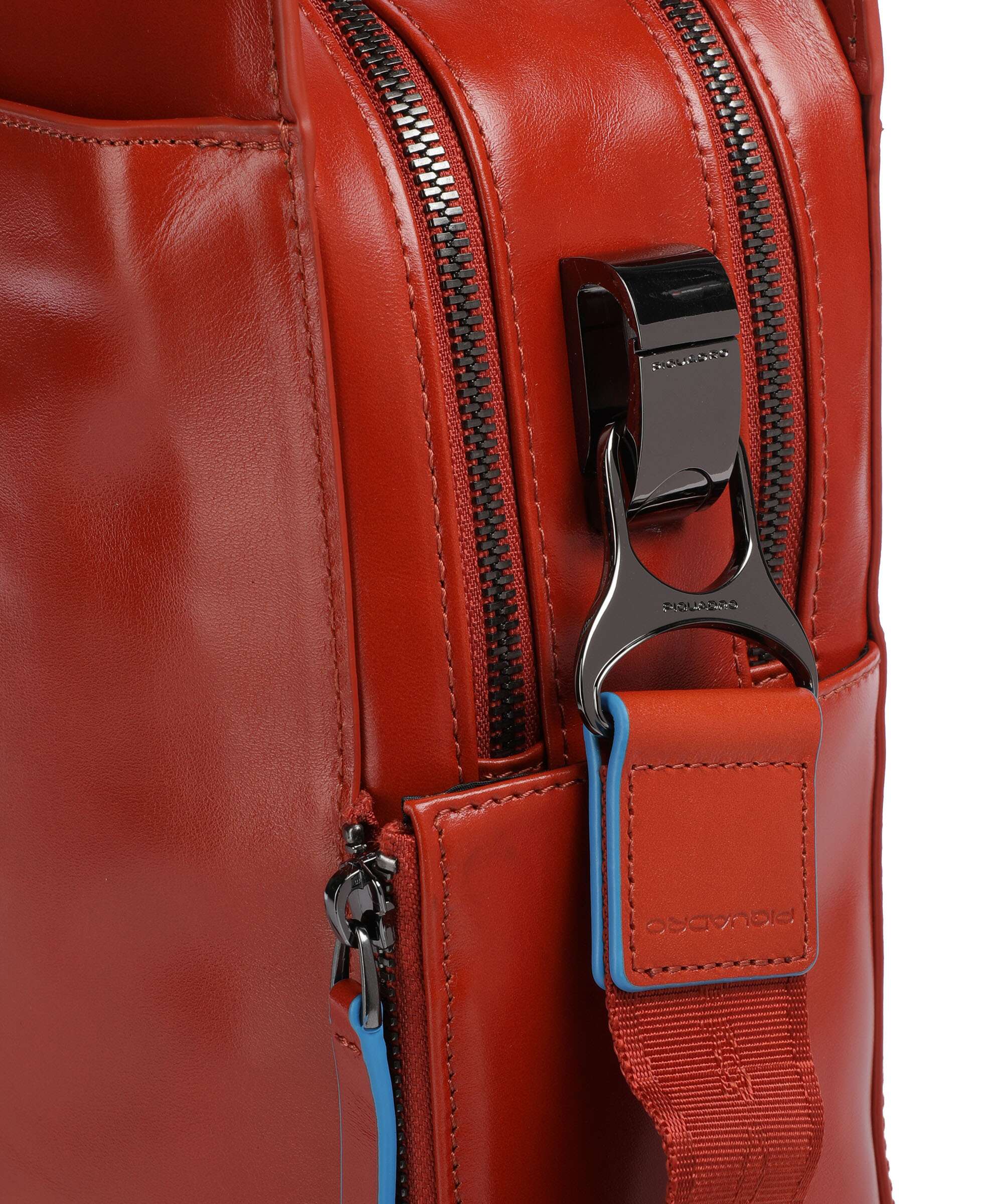 Piquadro Blue Square Briefcase tabacco - Image 4