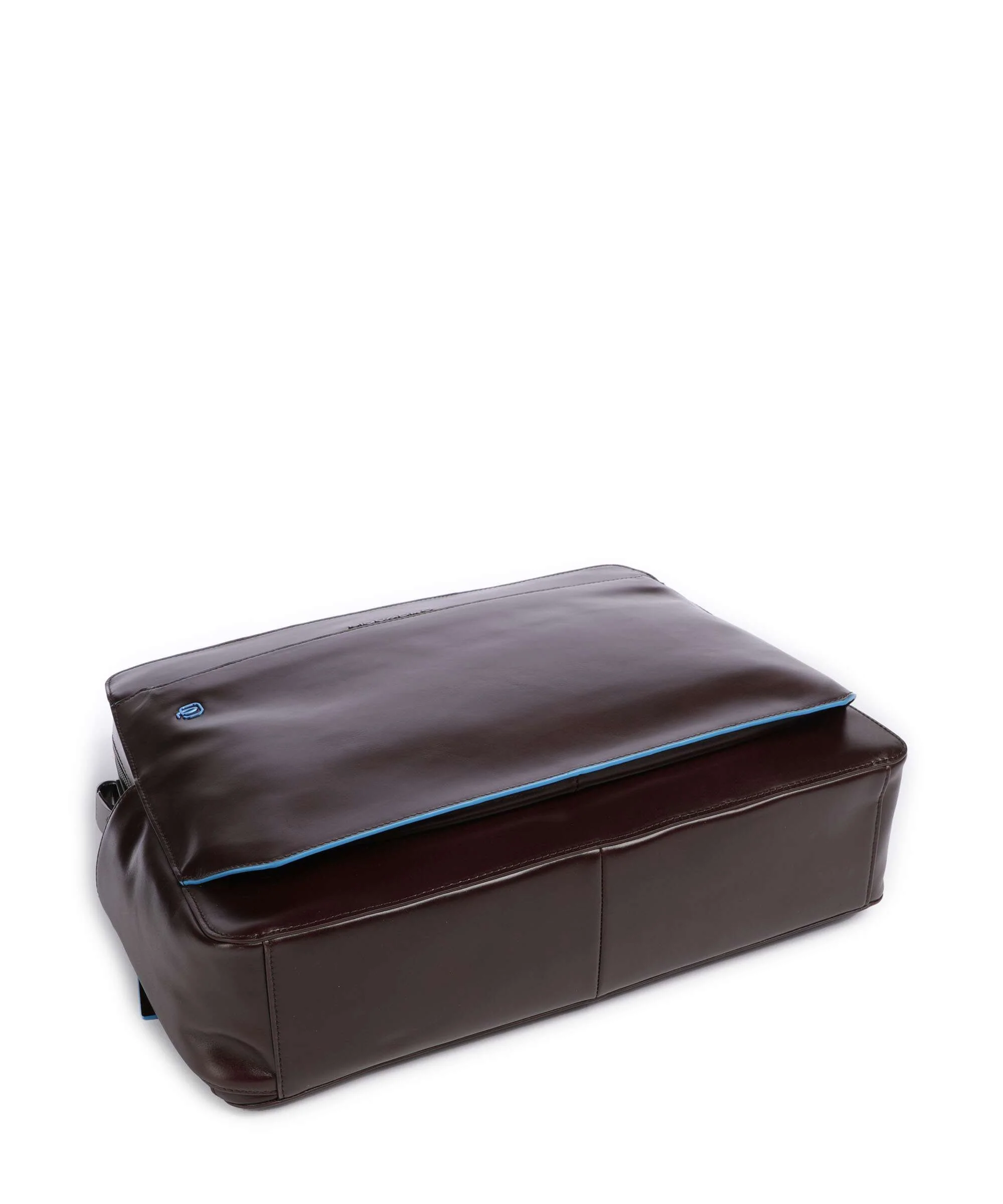 Piquadro Blue Square Briefcase mogano - Image 5