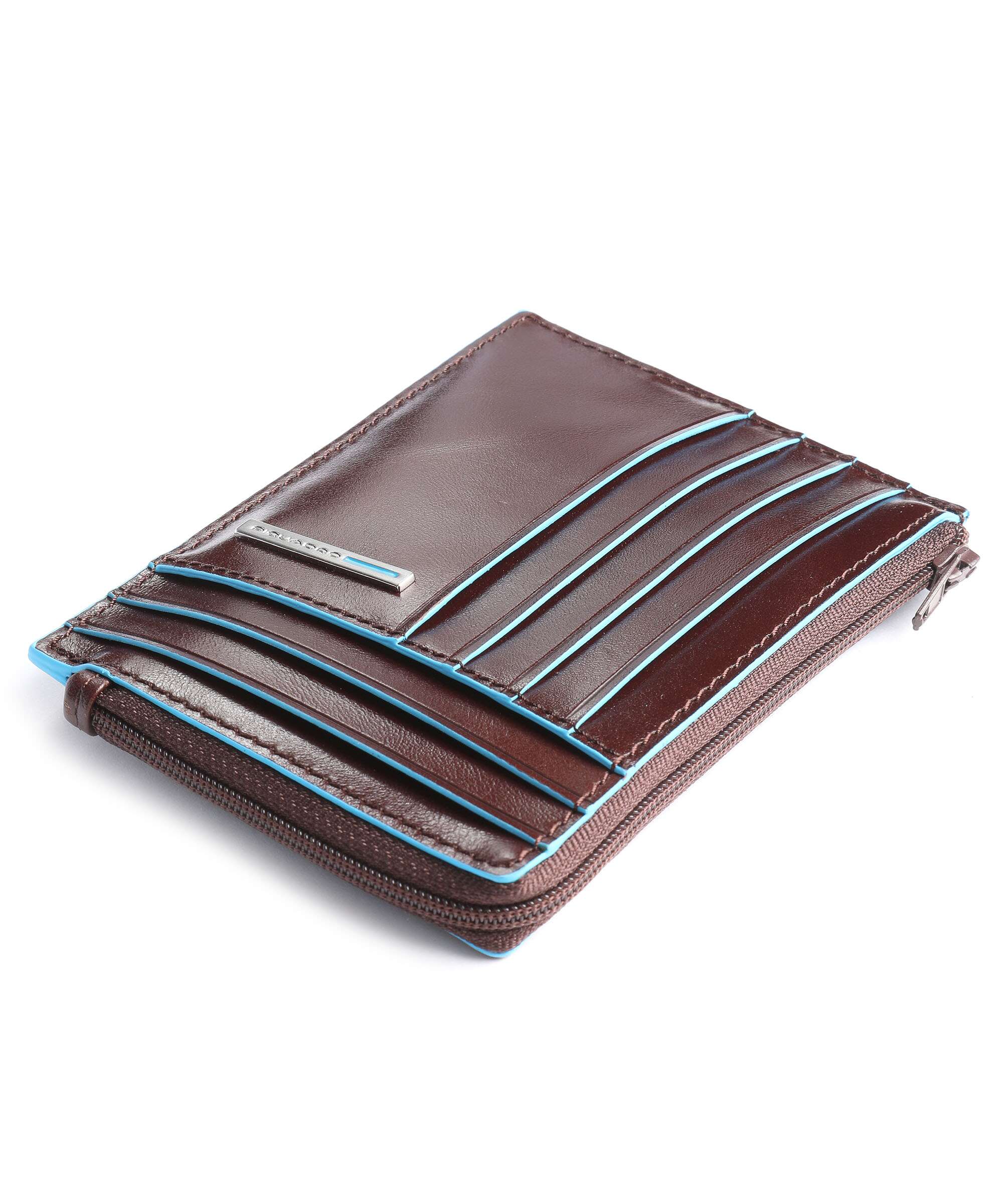 Piquadro Blue Square Credit card holder mahogany - Image 3
