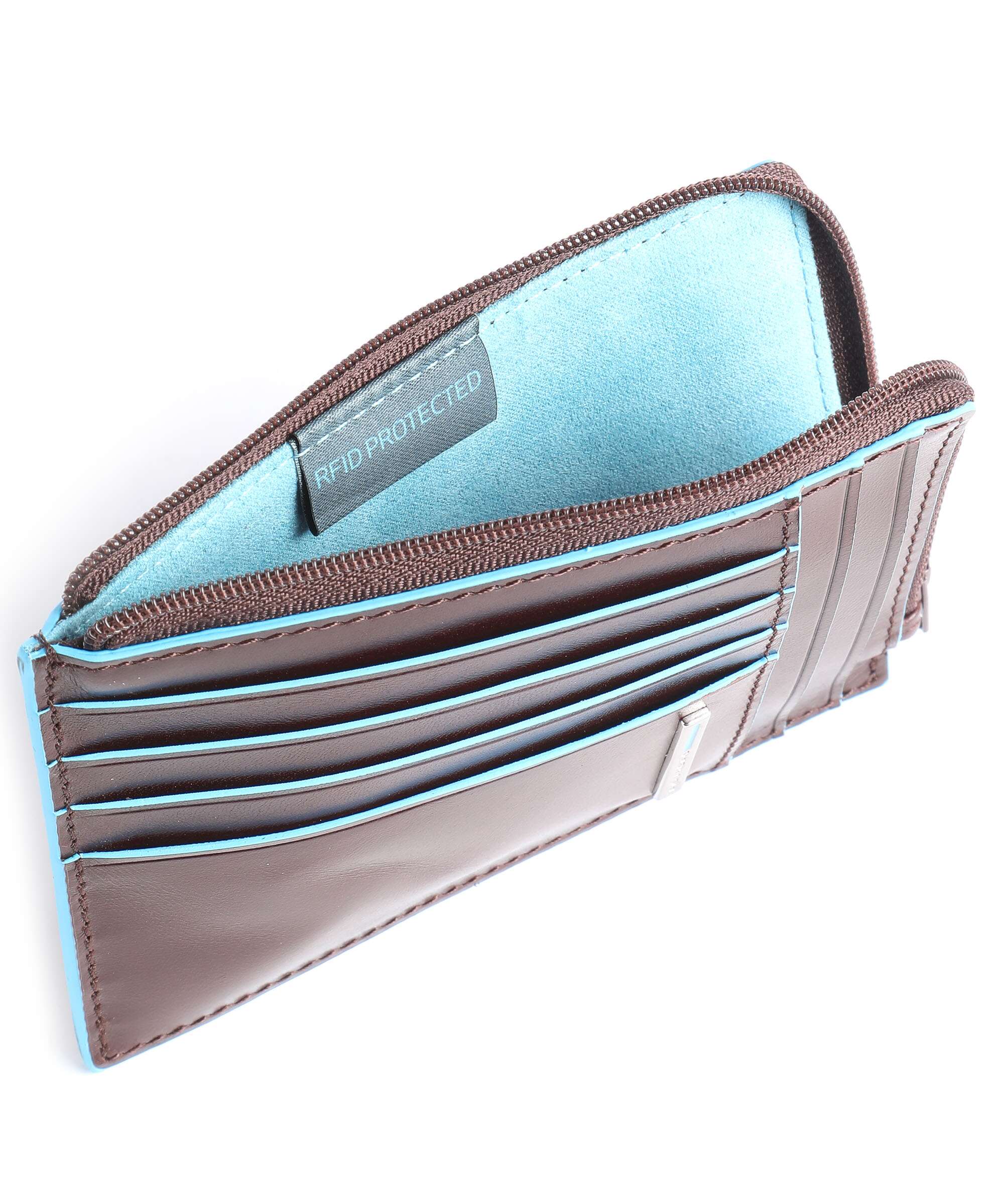 Piquadro Blue Square Credit card holder mahogany - Image 4
