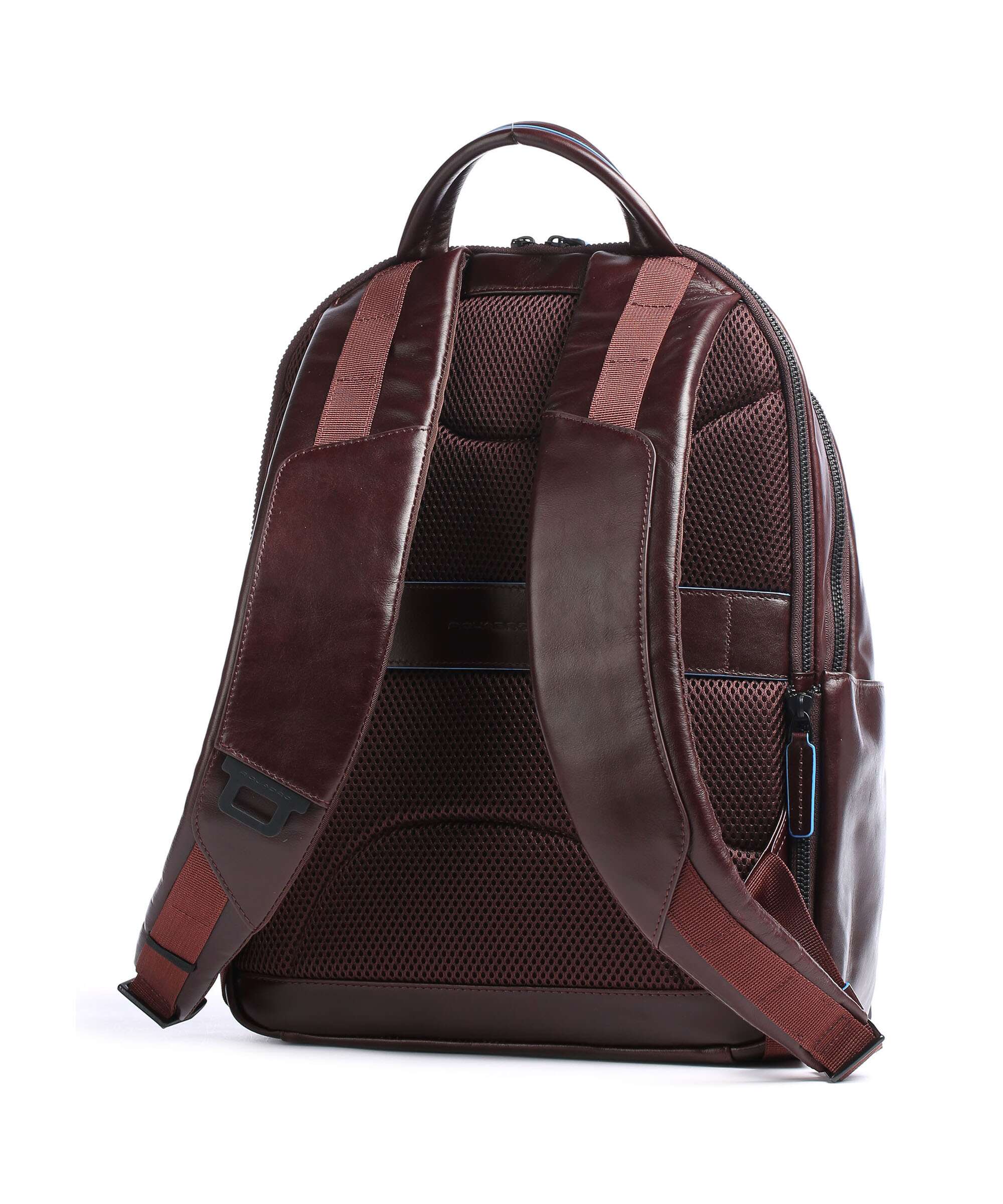 Piquadro Blue Square Revamp Laptop backpack mahogany - Image 2