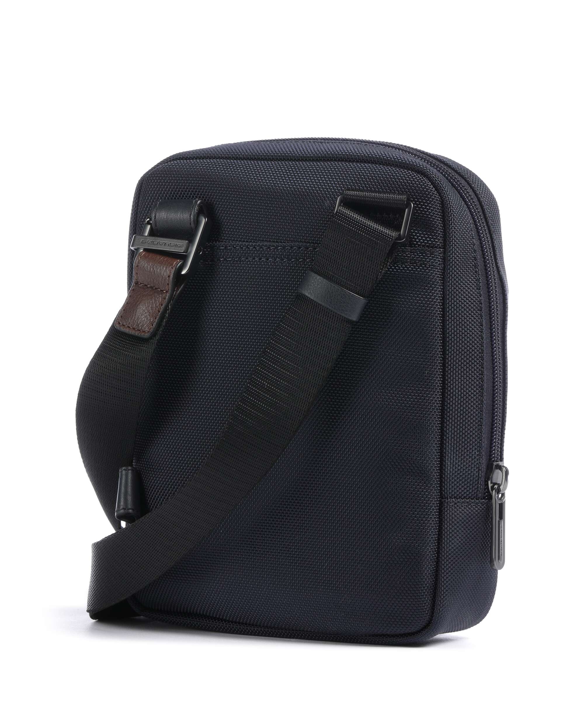 Piquadro Brief 2 Crossbody bag blue/cognac - Image 2
