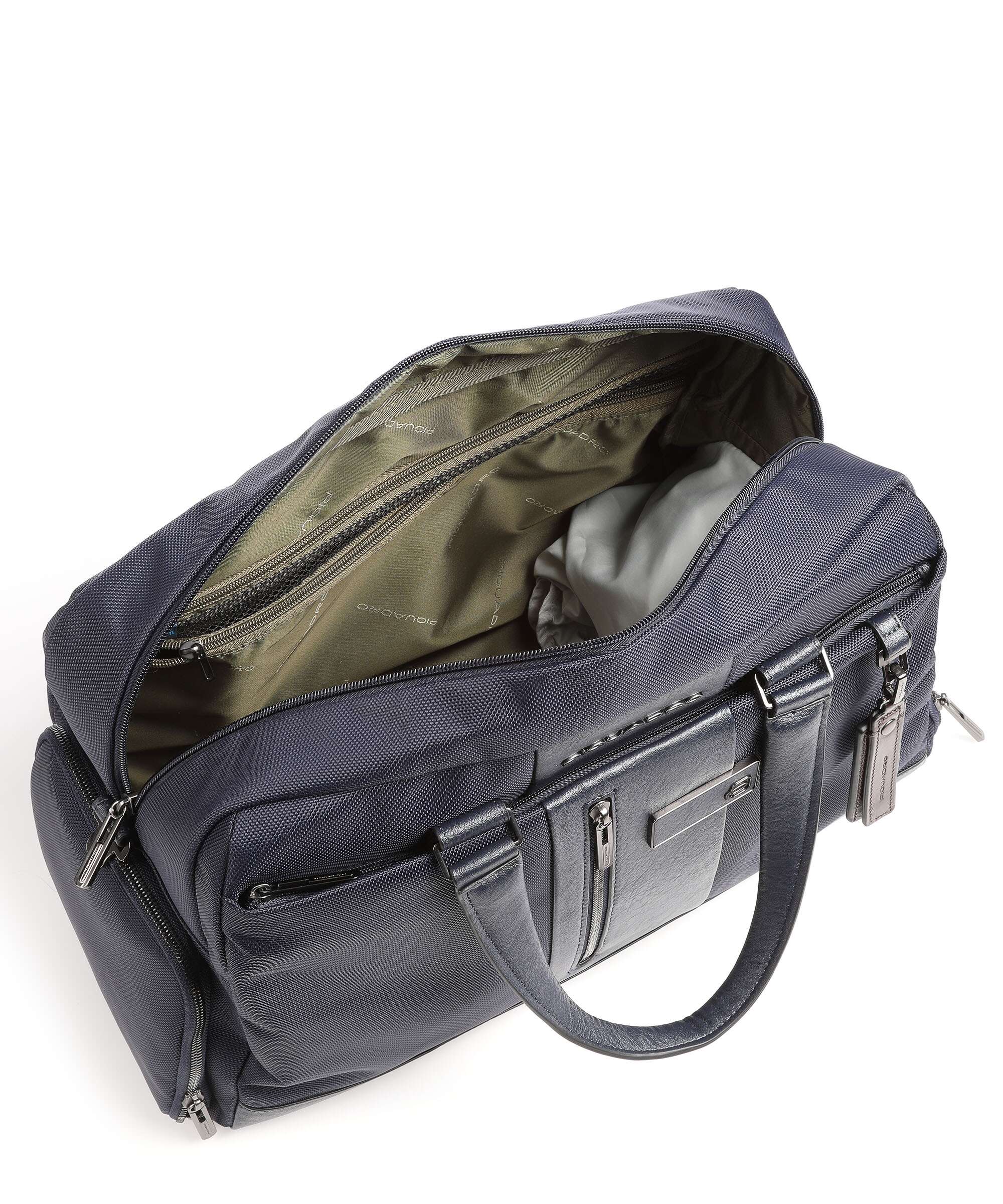 Piquadro Brief 2 Weekend bag blue - Image 4