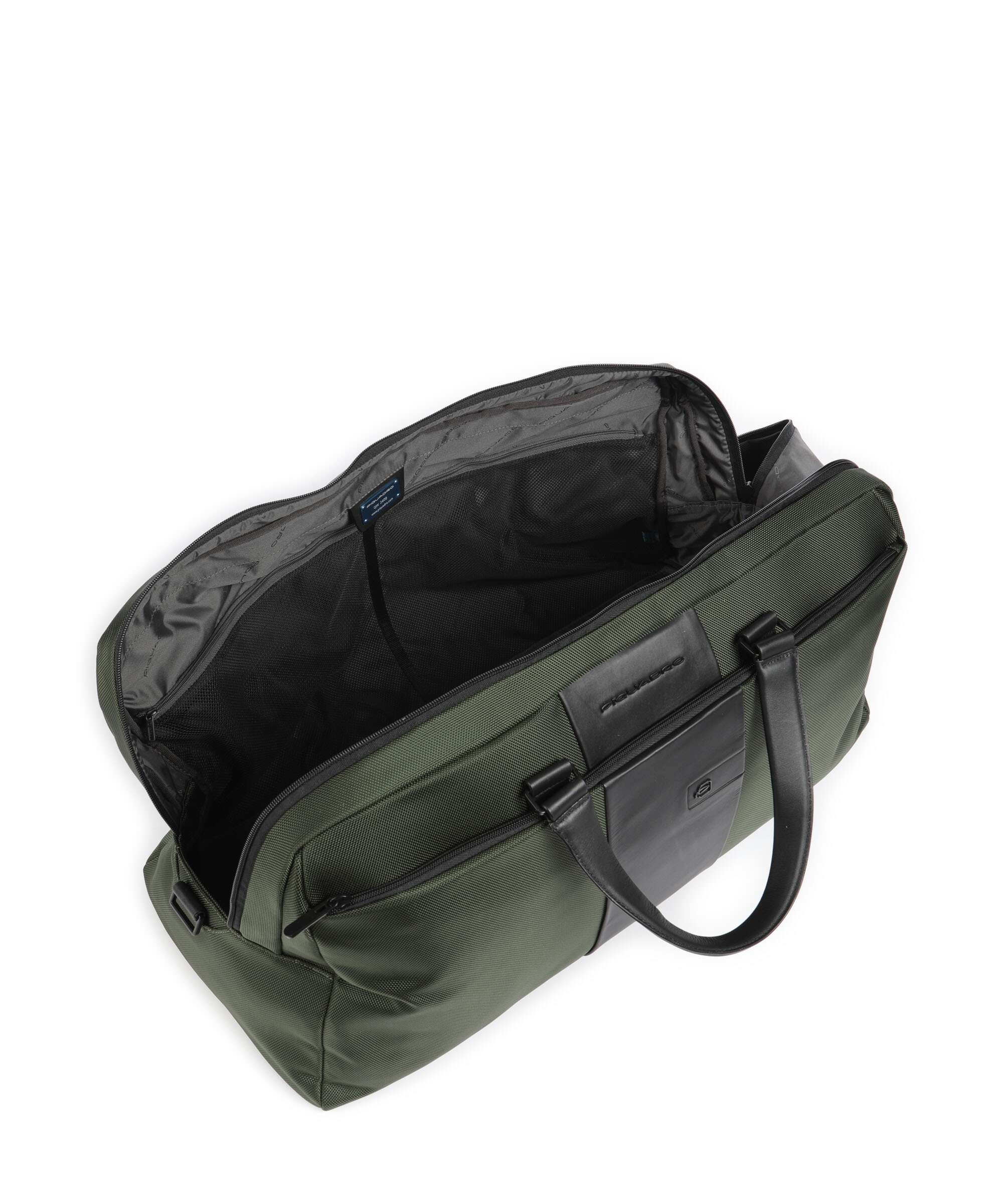 Piquadro Brief Weekend bag green - Image 5