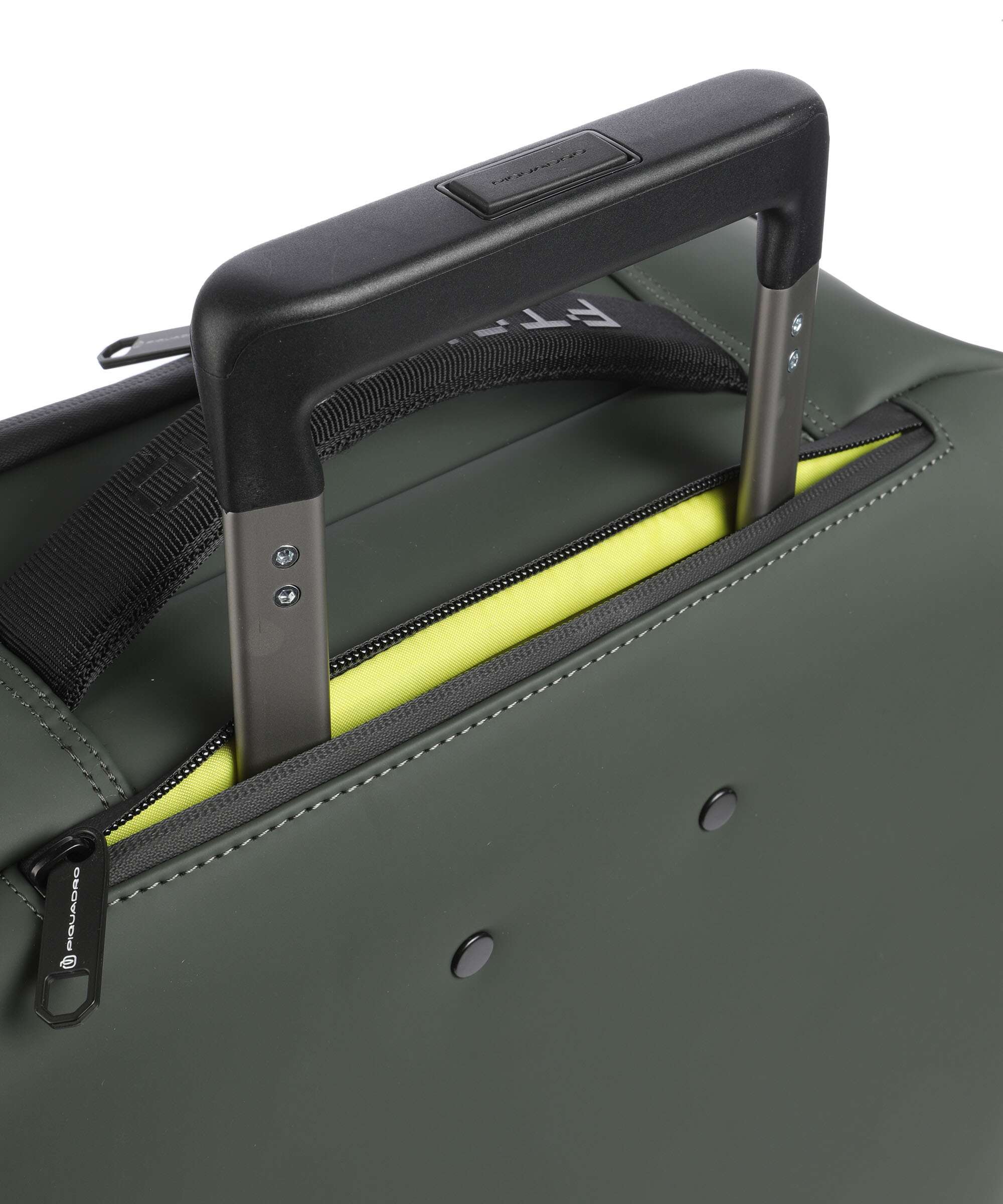 Piquadro C20W Spinner (4 wheels) verde foresta - Image 4