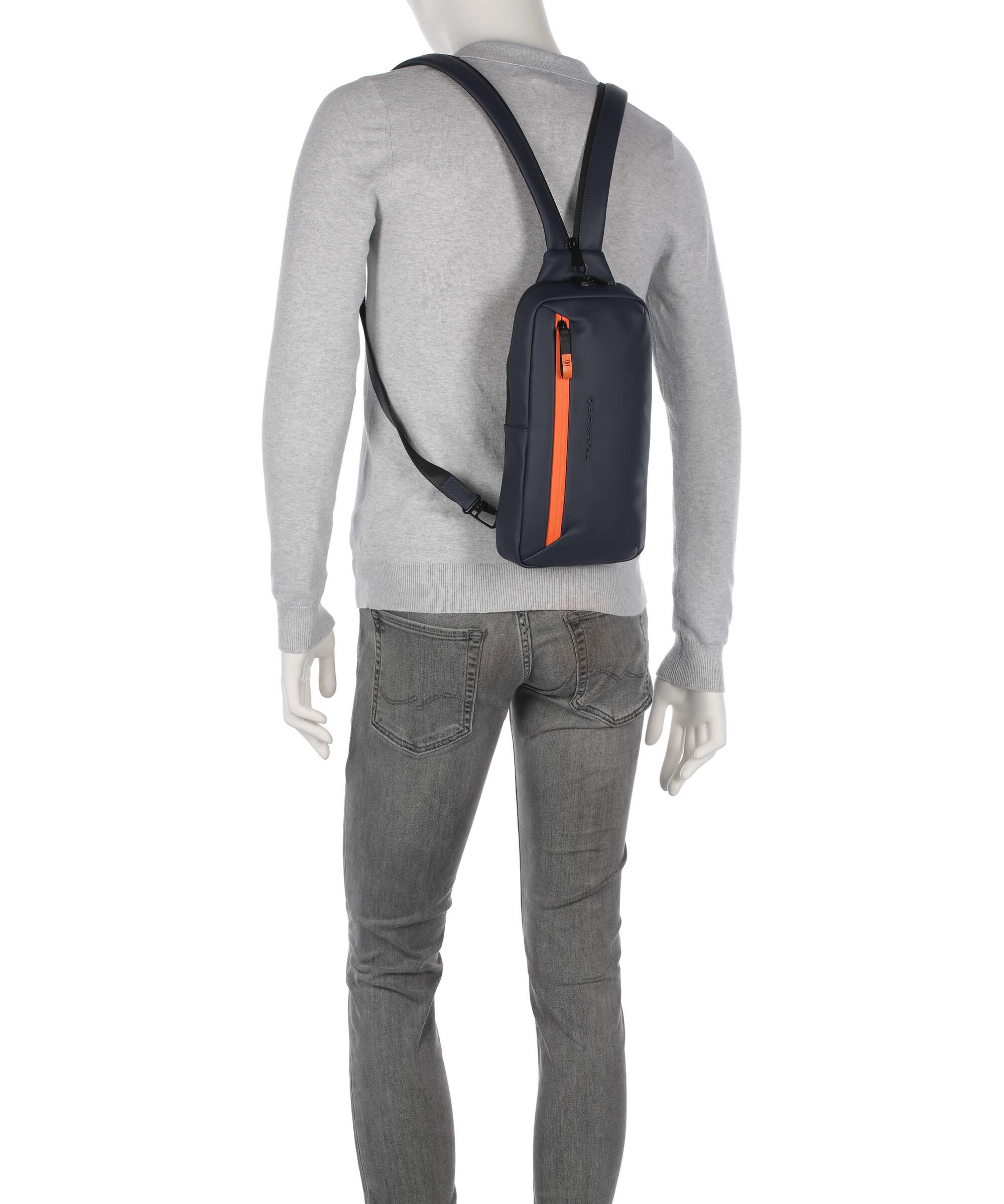 Piquadro C2OW Sling bag blu - Image 4