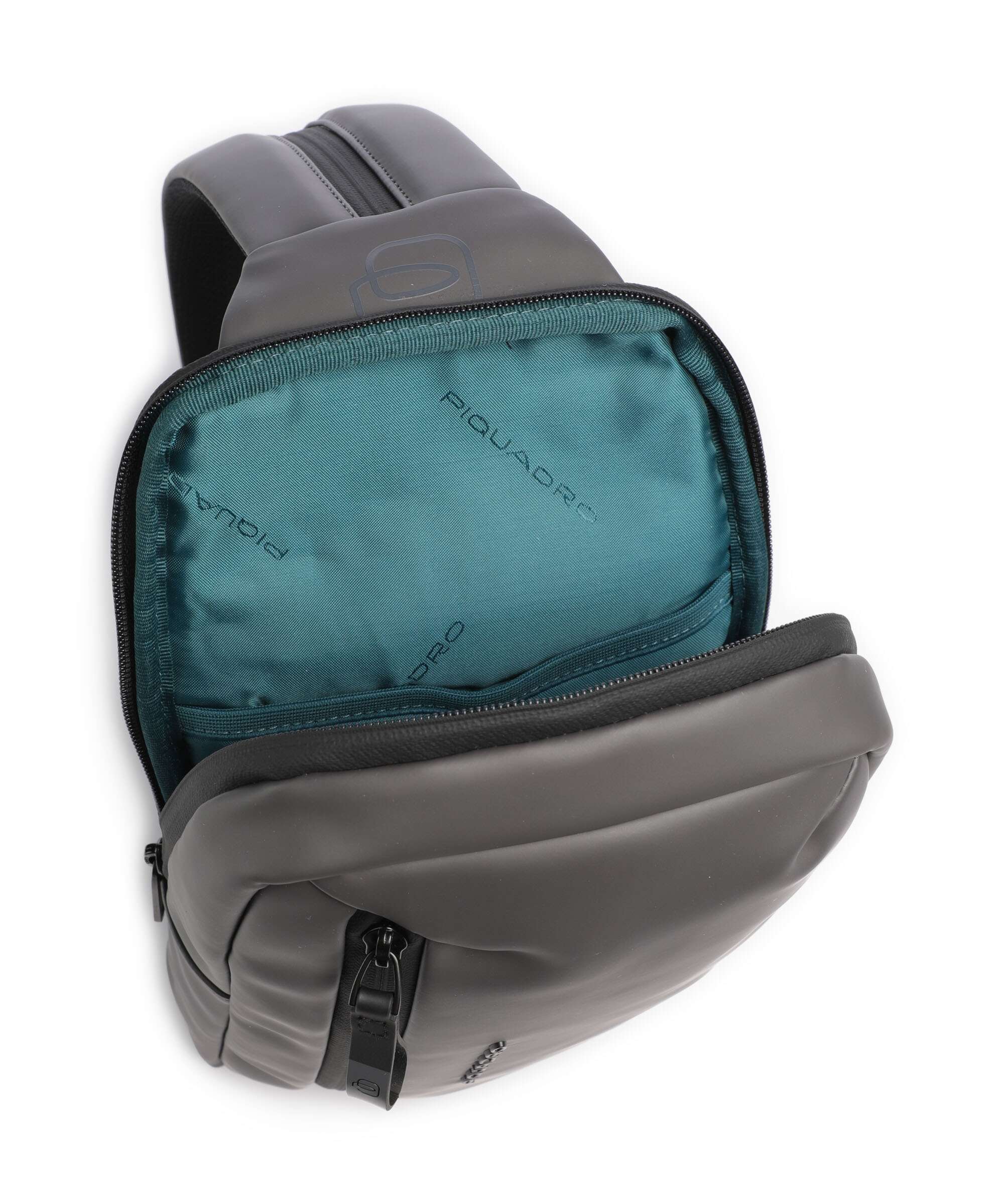 Piquadro C2OW Sling bag grigio - Image 7