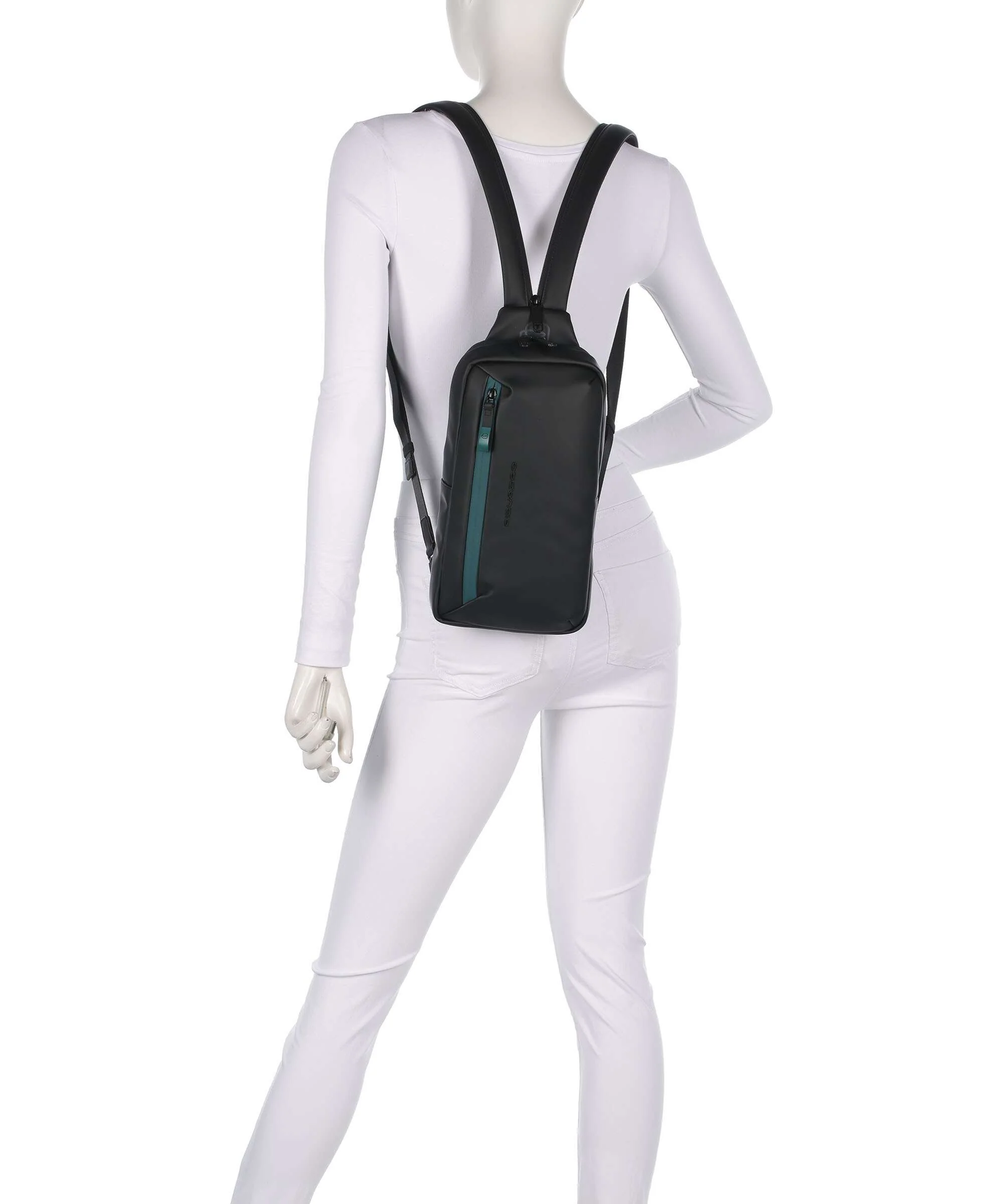 Piquadro C2OW Sling bag nero - Image 3