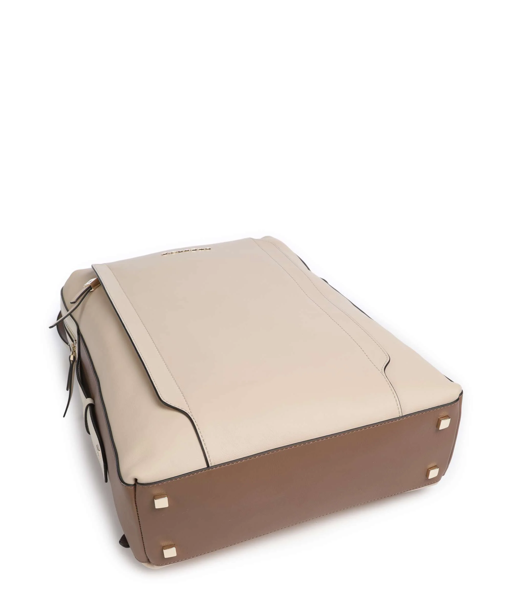 Piquadro Circle Backpack beige/cuoio - Image 5