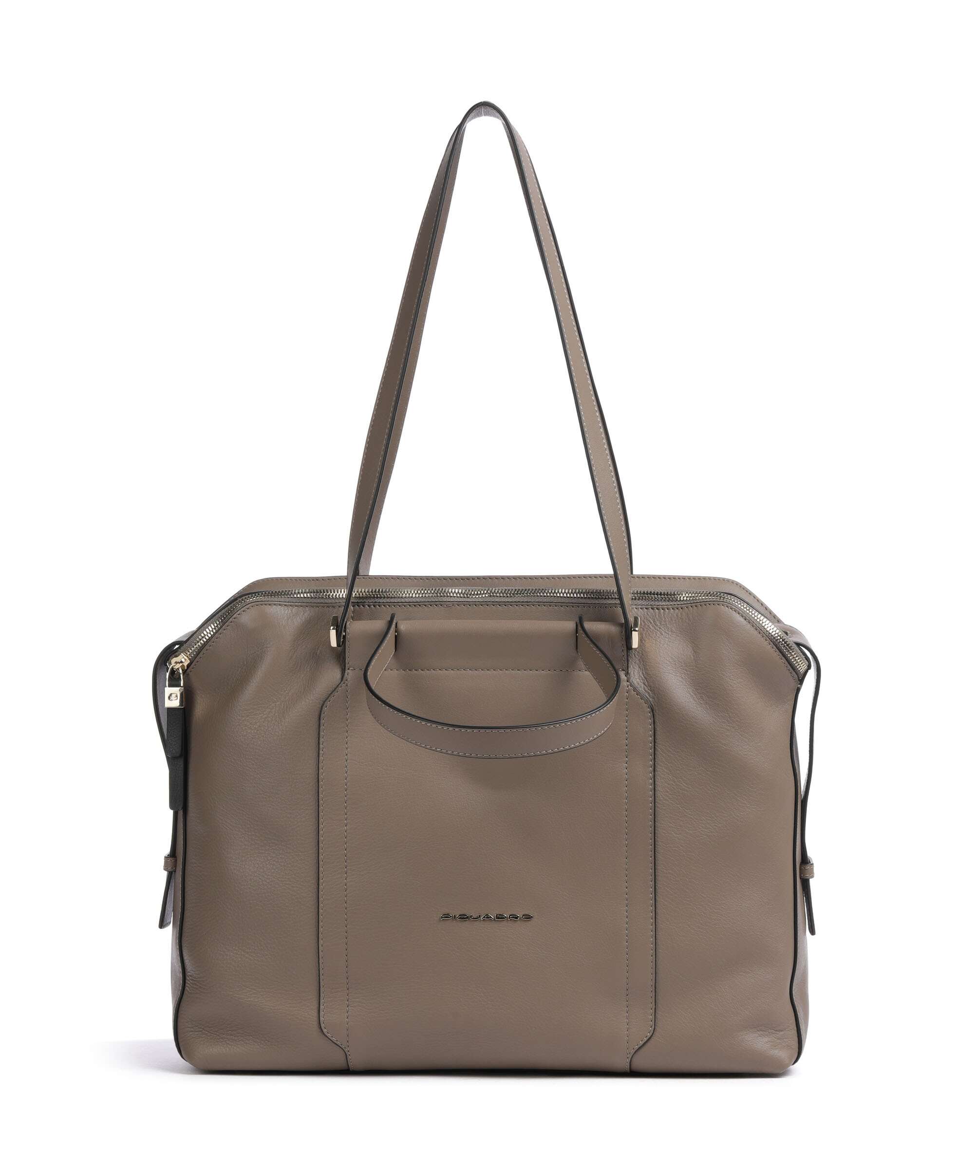 Piquadro Circle Briefcase tortora - Image 4