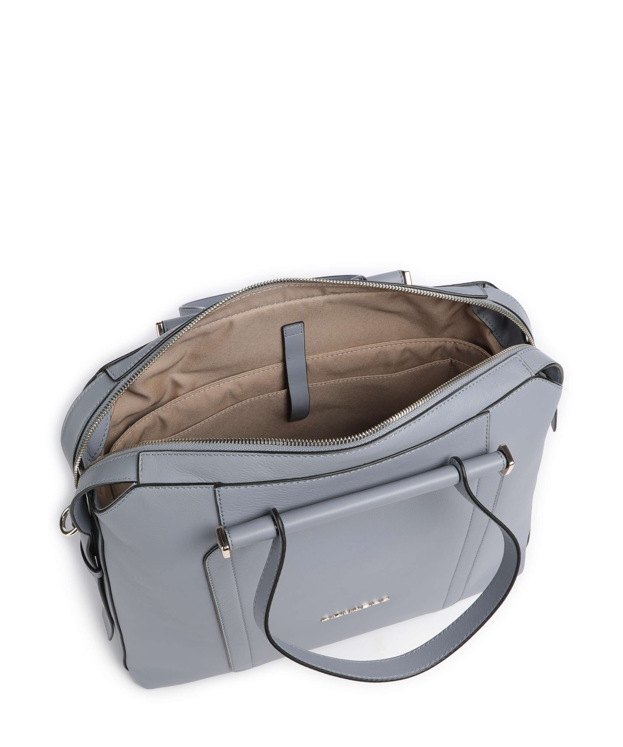 Piquadro Circle Briefcase light blue - Image 6