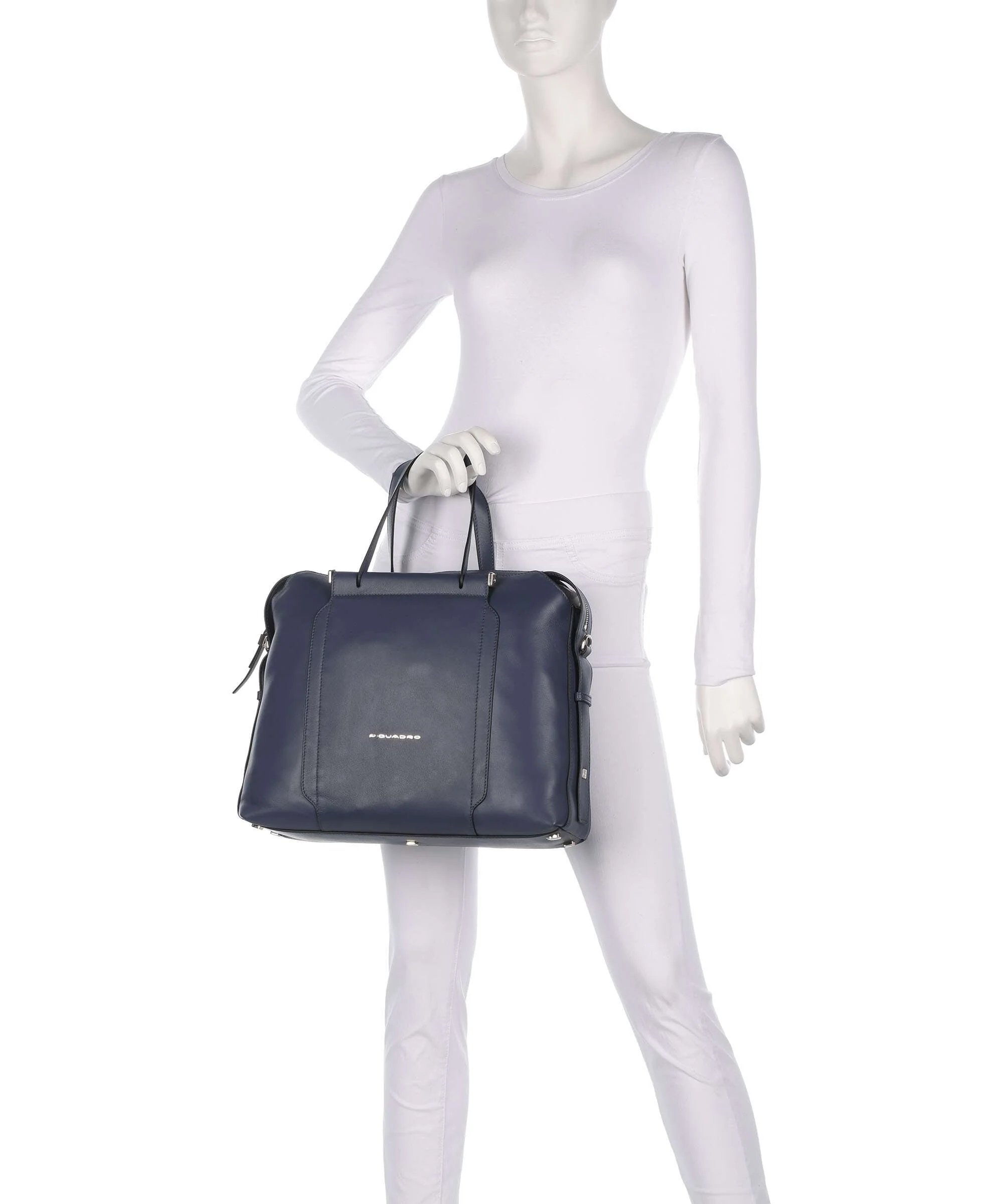 Piquadro Circle Briefcase blu - Image 3
