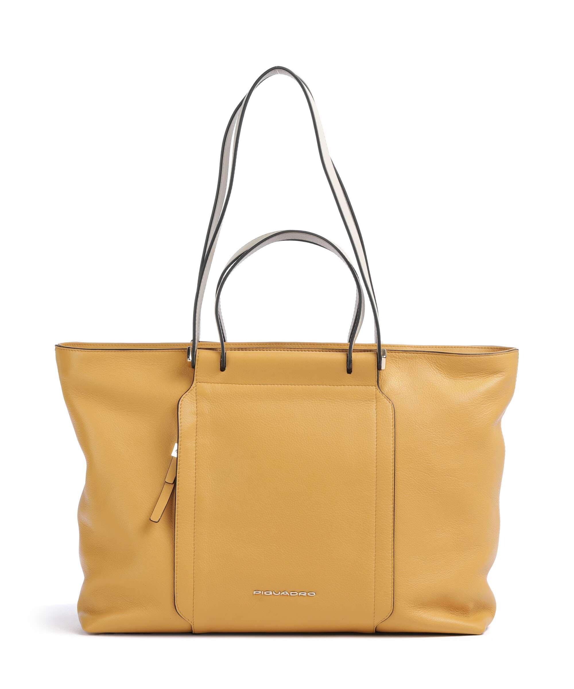 Piquadro Circle Tote bag yellow/beige - Image 4