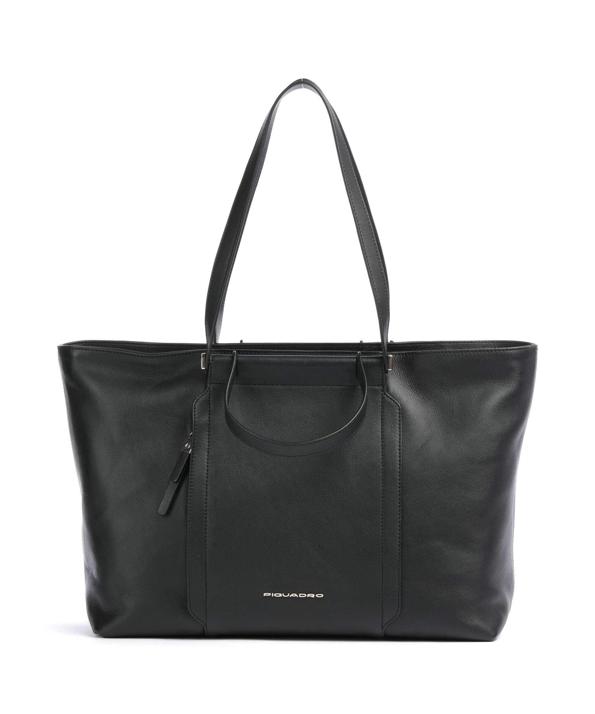 Piquadro Circle Tote bag nero - Image 4
