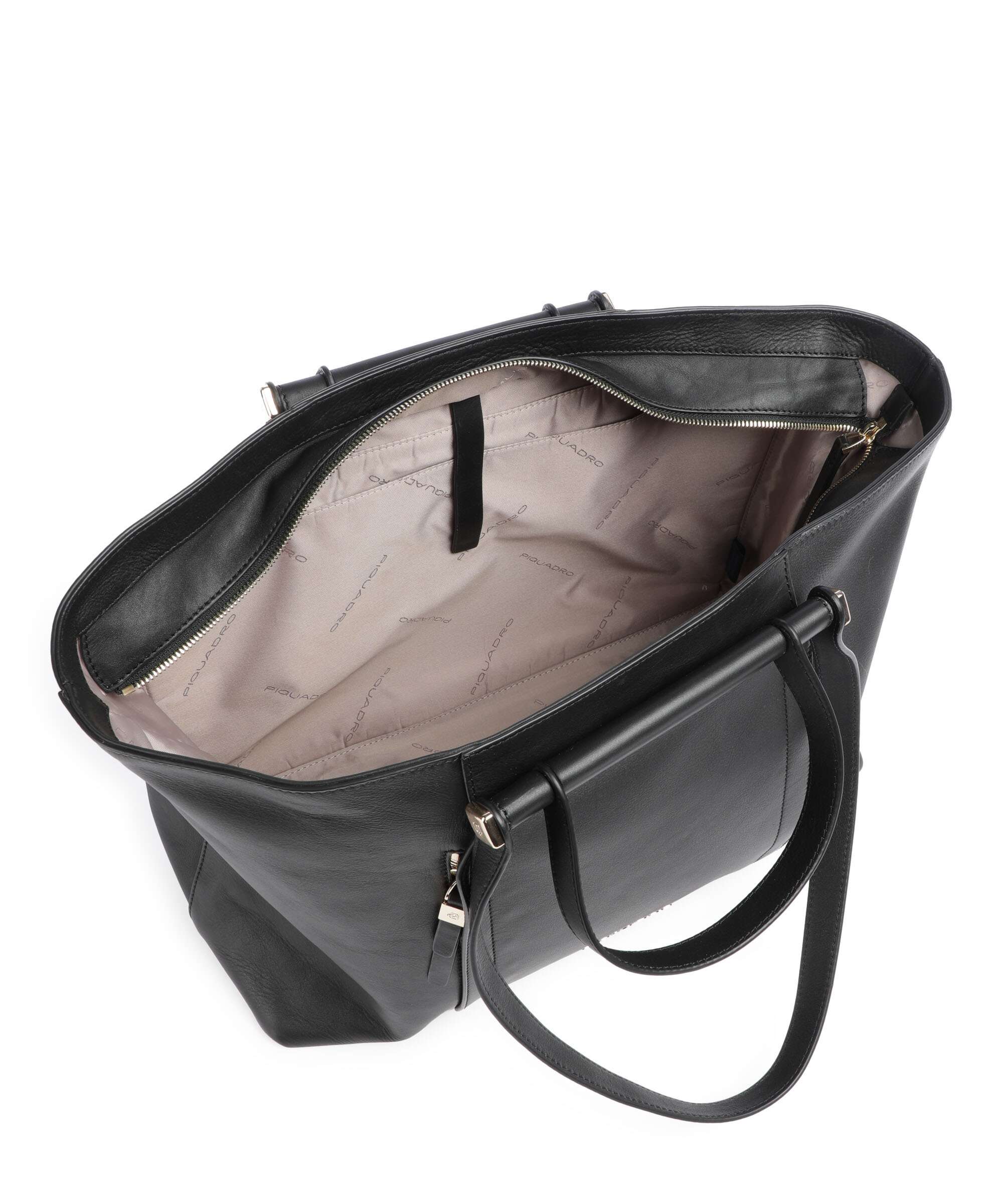 Piquadro Circle Tote bag nero - Image 6