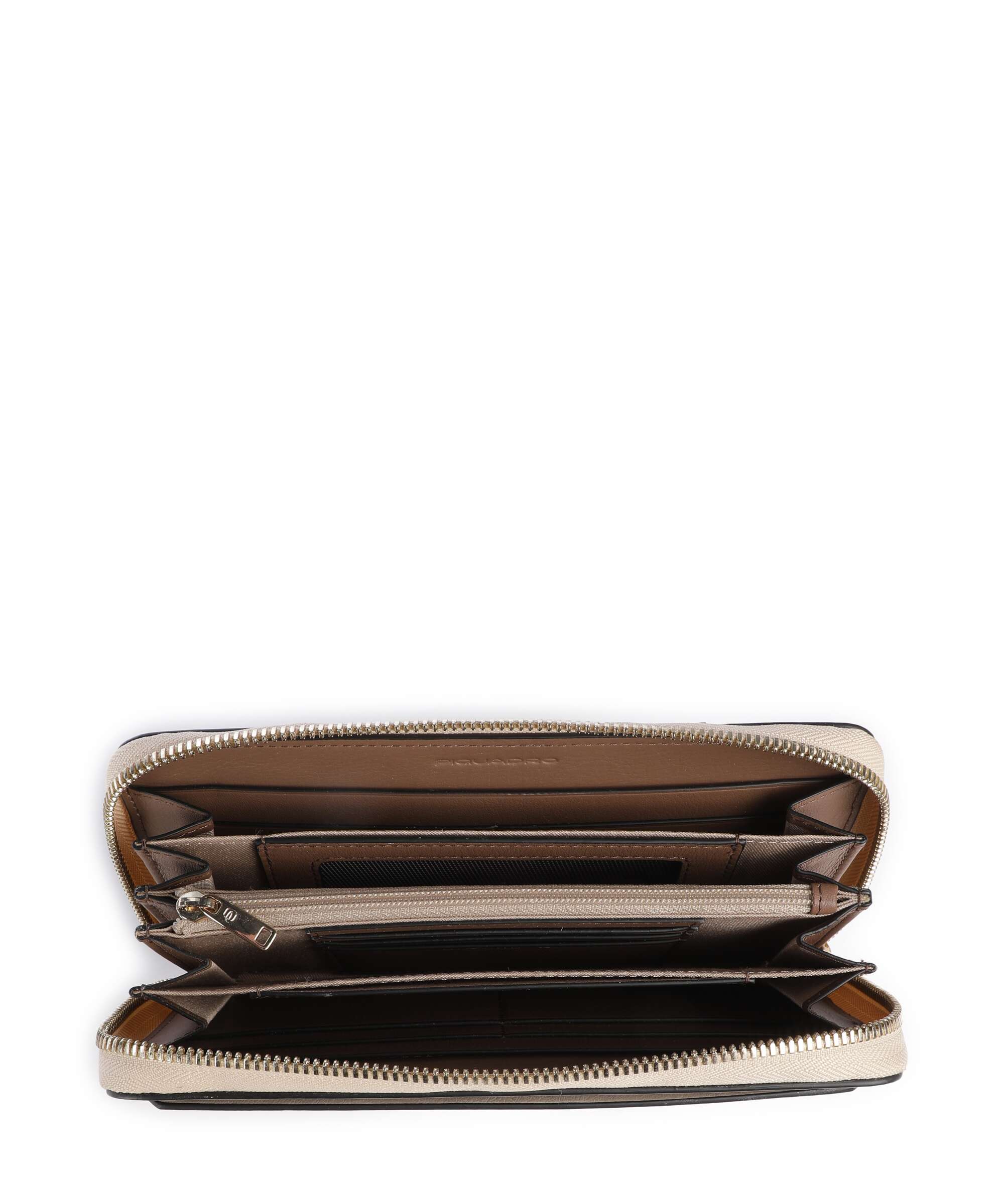 Piquadro Circle Wallet beige/cuoio - Image 2