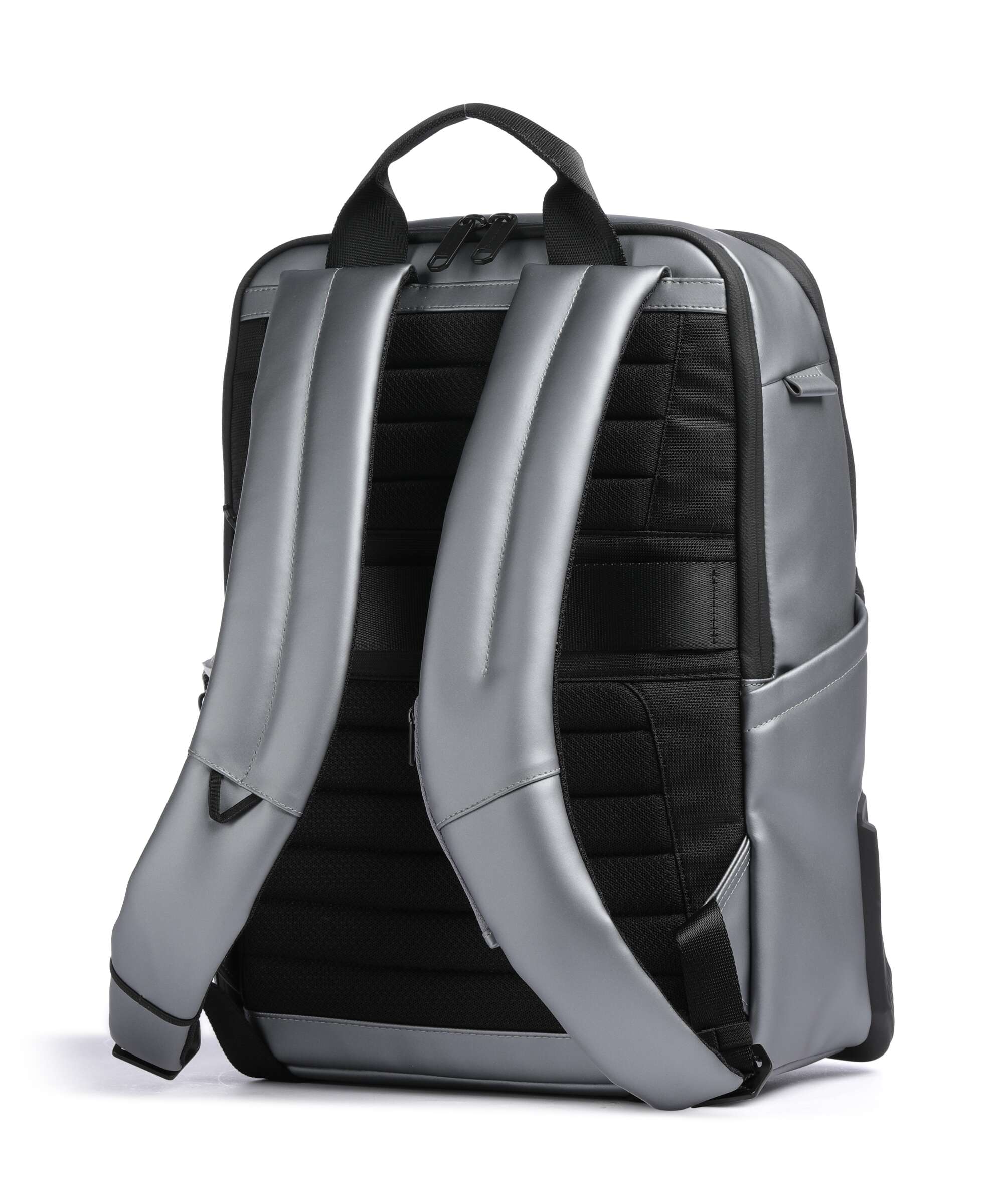 Piquadro Corner 2.0 Backpack metal grey - Image 2