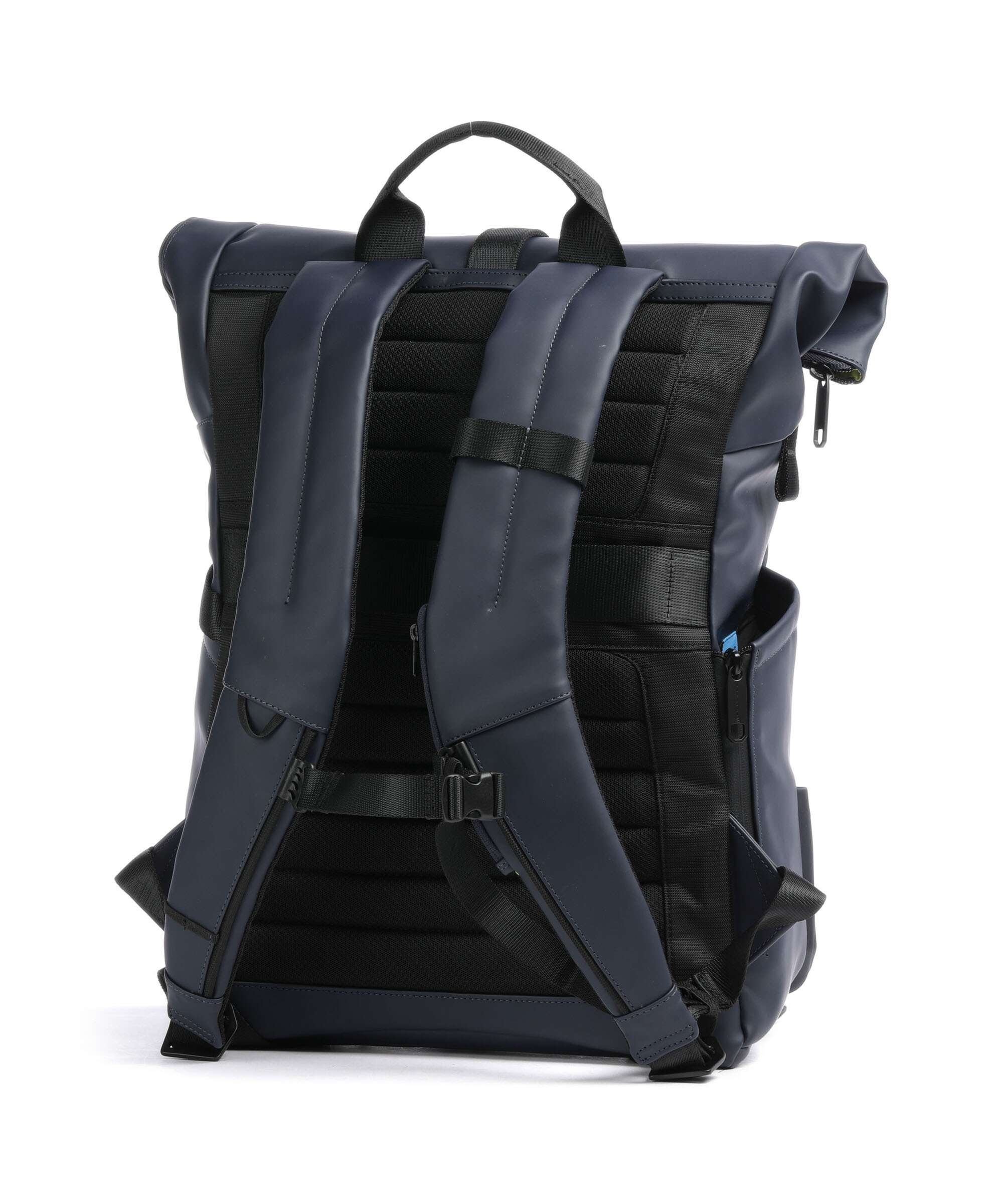 Piquadro Corner 2.0 Rolltop backpack blue - Image 2