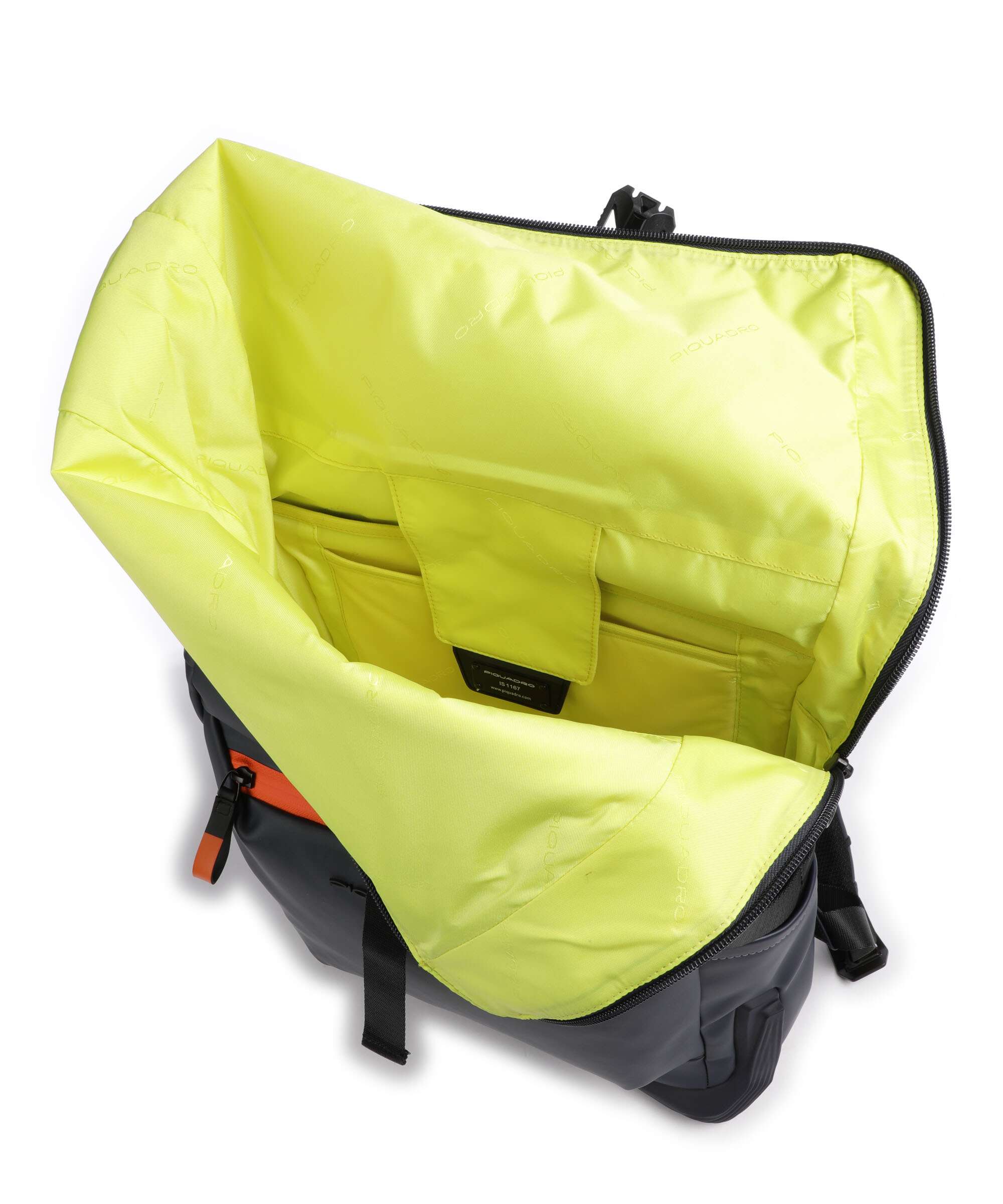 Piquadro Corner 2.0 Rolltop backpack blue - Image 6
