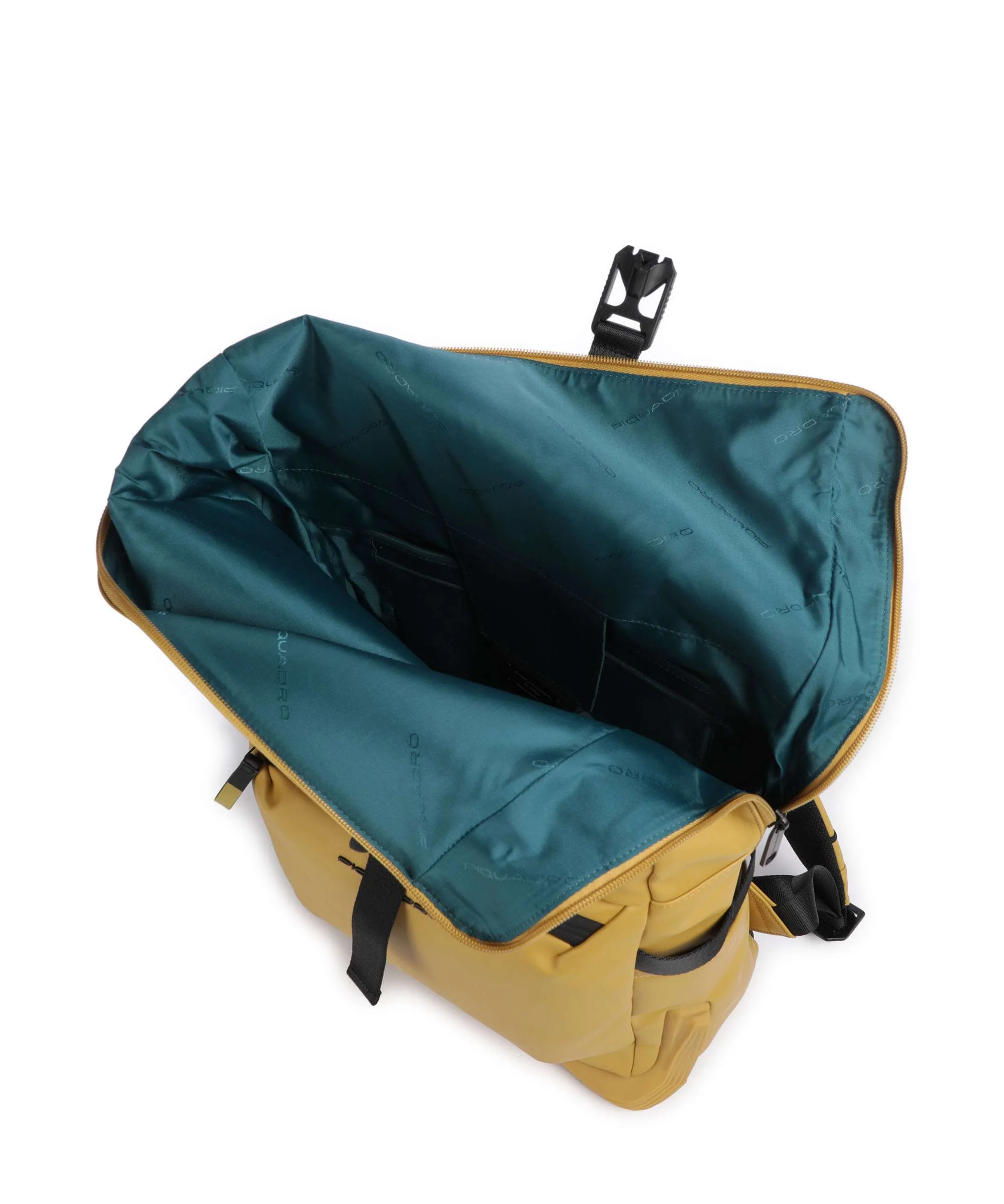 Piquadro Corner 2.0 Rolltop backpack ocra - Image 5