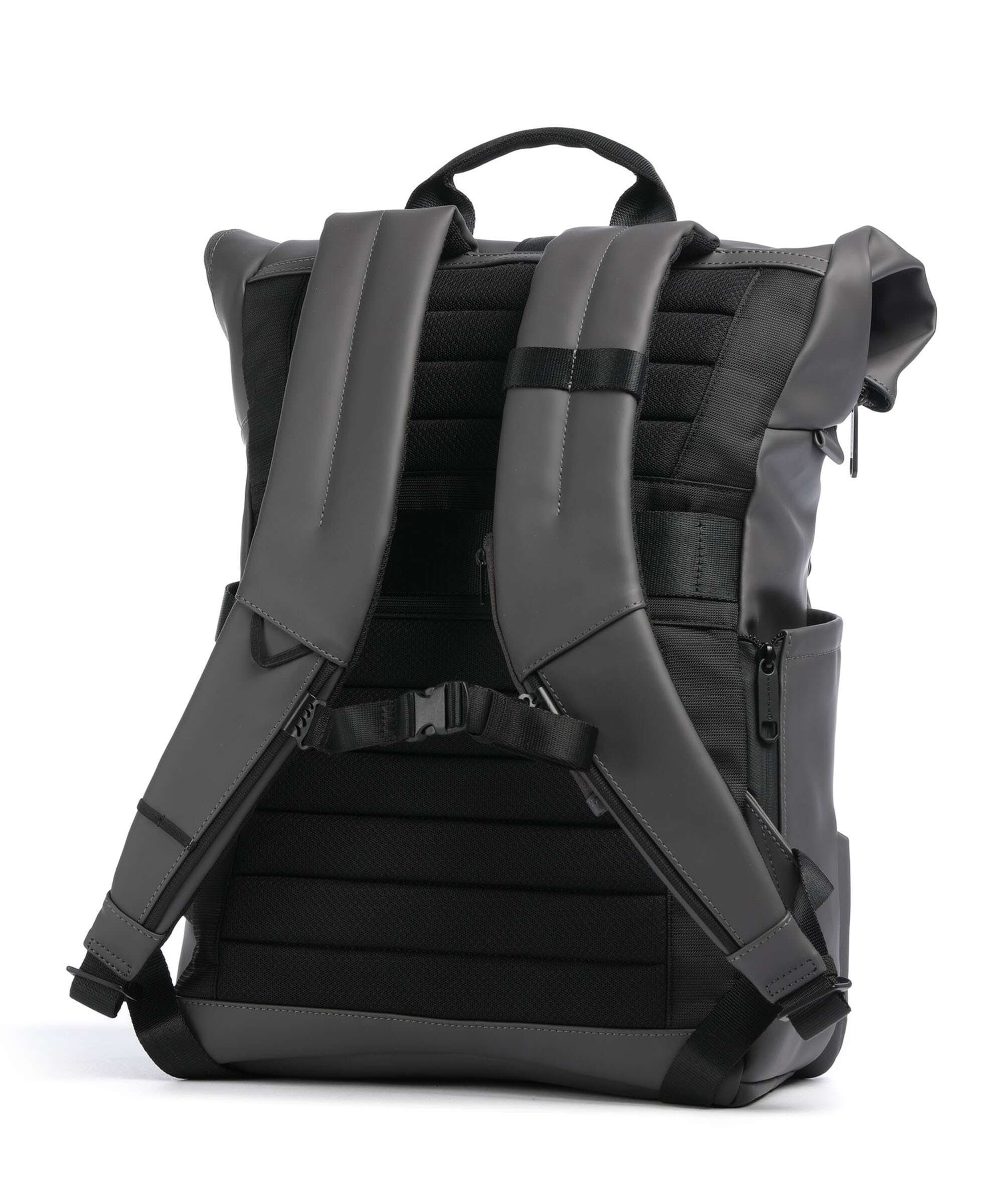 Piquadro Corner 2.0 Rolltop backpack grigio - Image 2