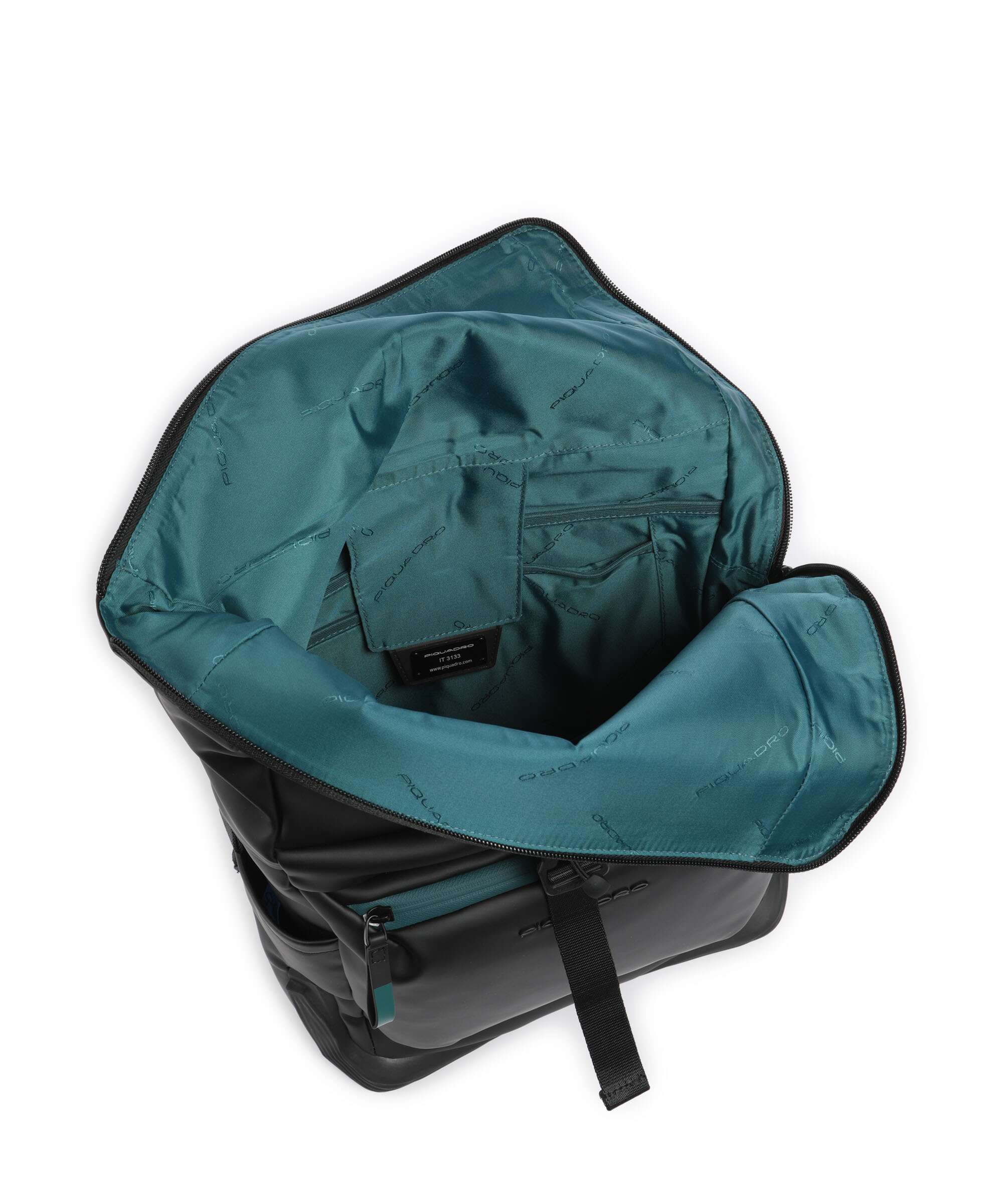 Piquadro Corner 2.0 Rolltop backpack nero - Image 6