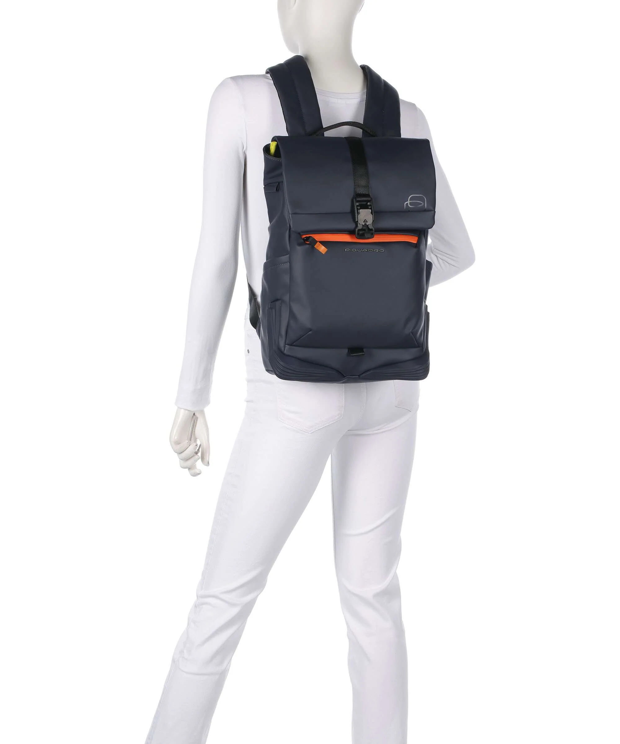 Piquadro Corner Special Backpack blue - Image 3