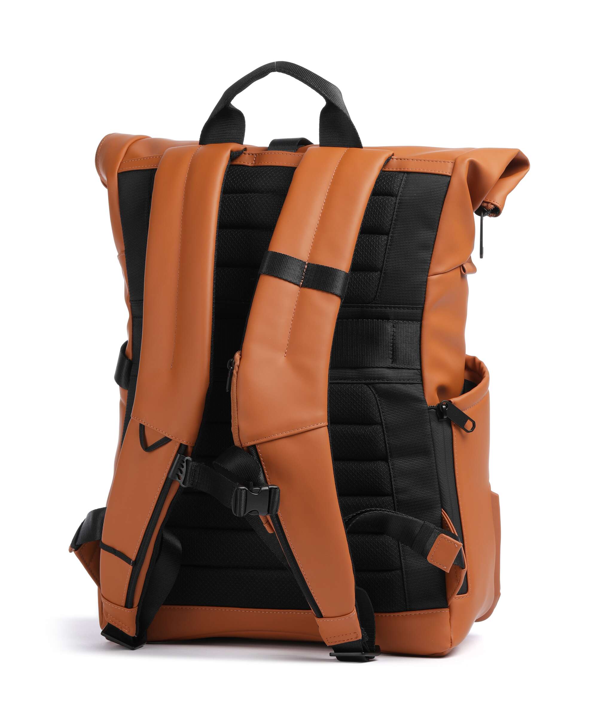 Piquadro Corner Special Rolltop backpack brique - Image 2