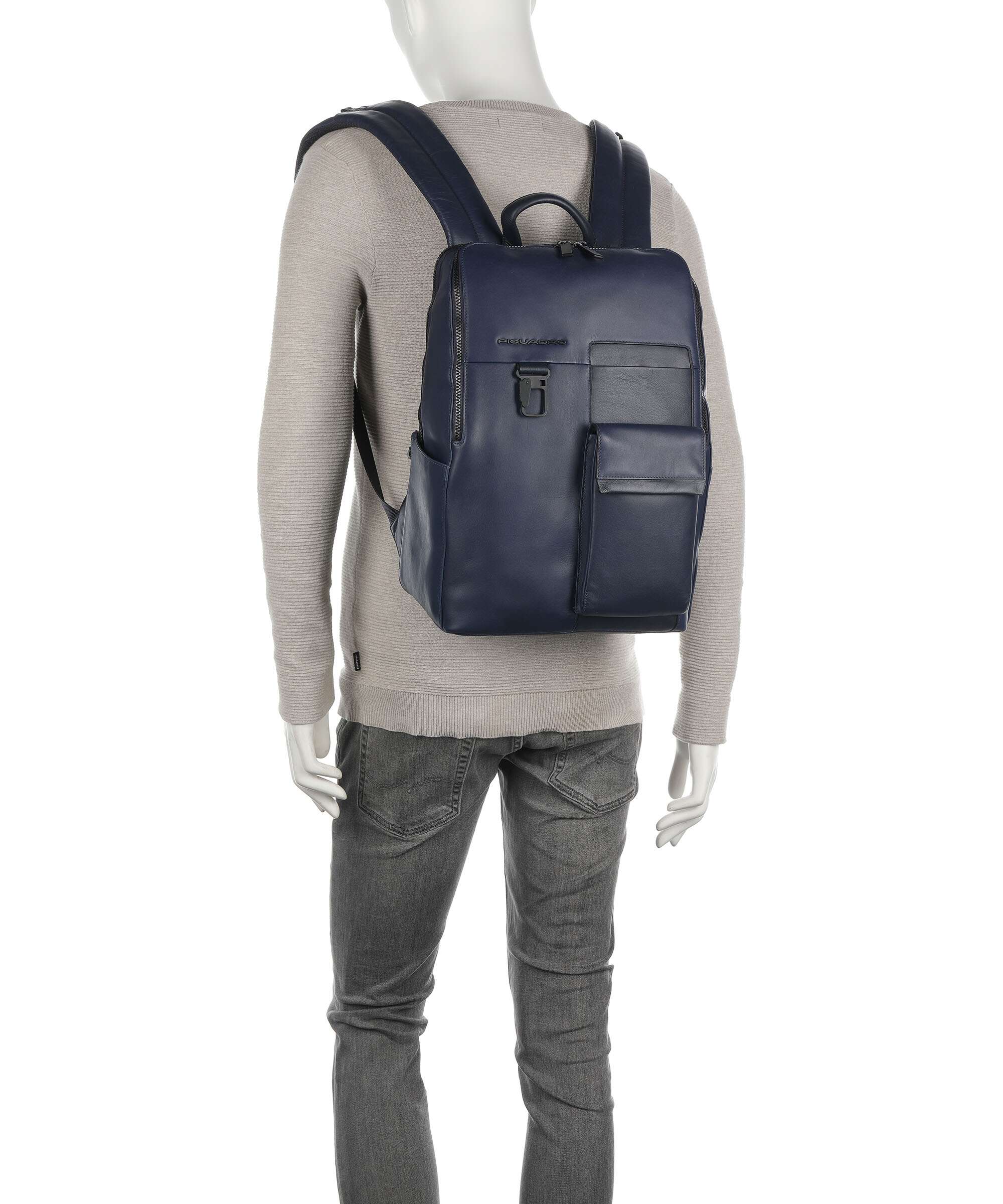 Piquadro Finn Backpack blue - Image 3