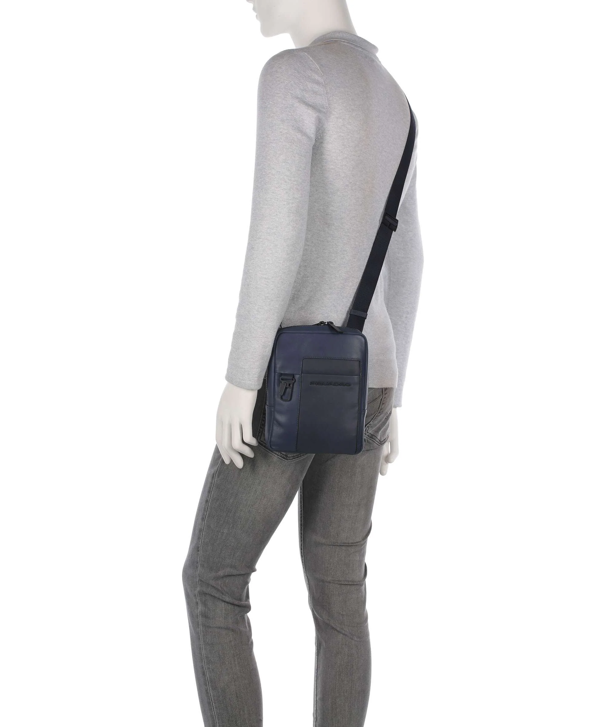 Piquadro Finn Crossbody bag blu - Image 3