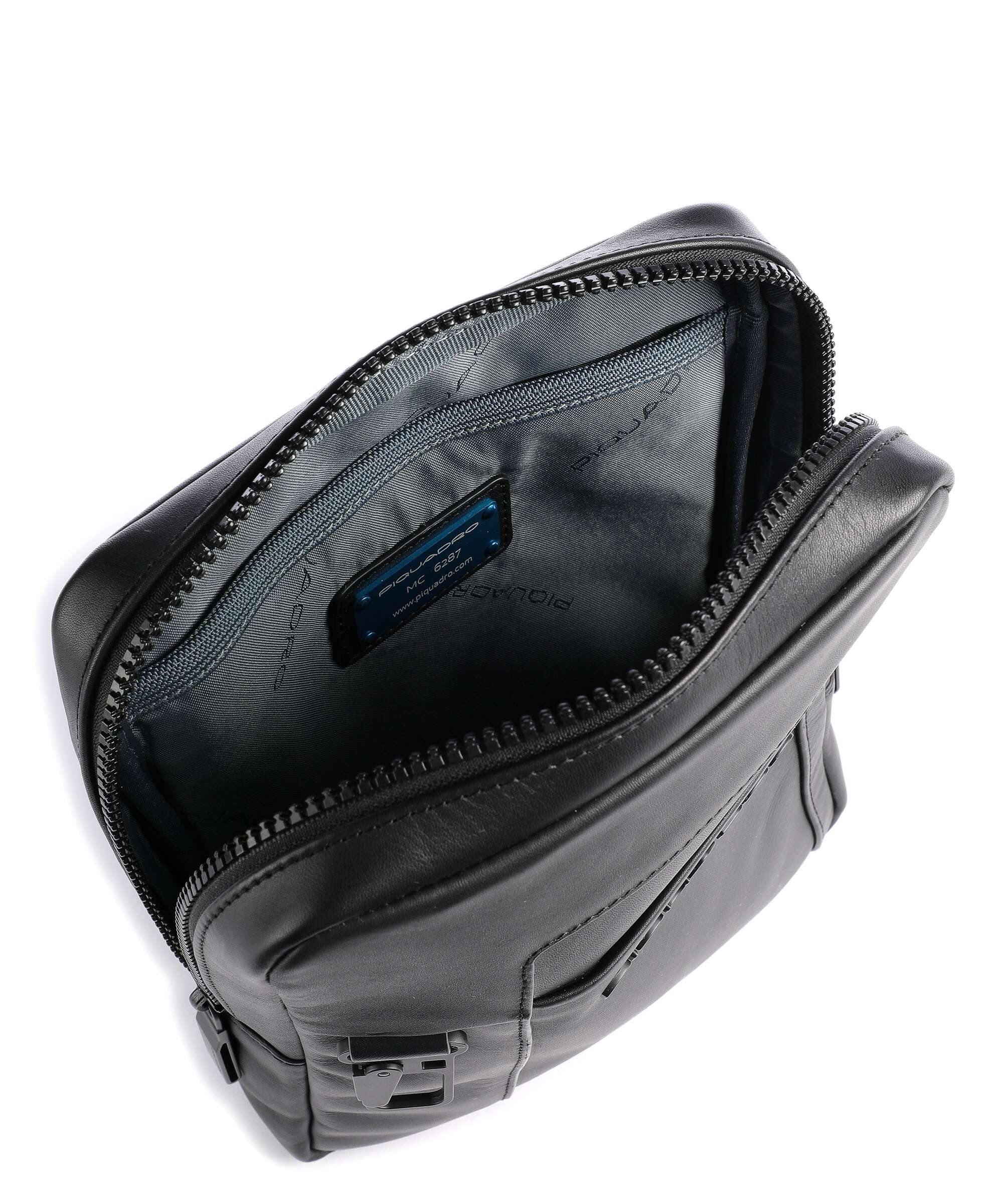 Piquadro Finn Crossbody bag black - Image 5