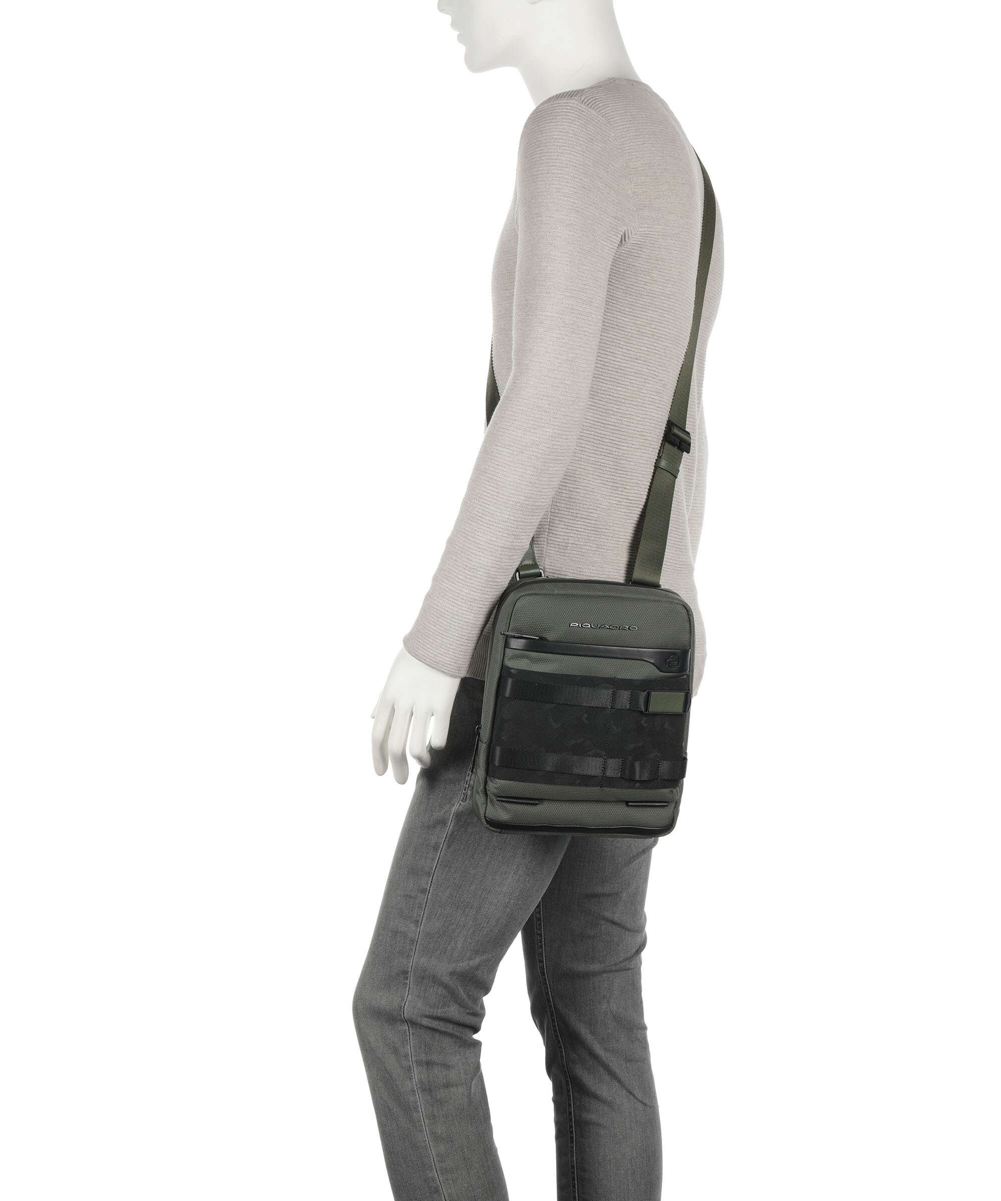Piquadro FX Crossbody bag verde - Image 3